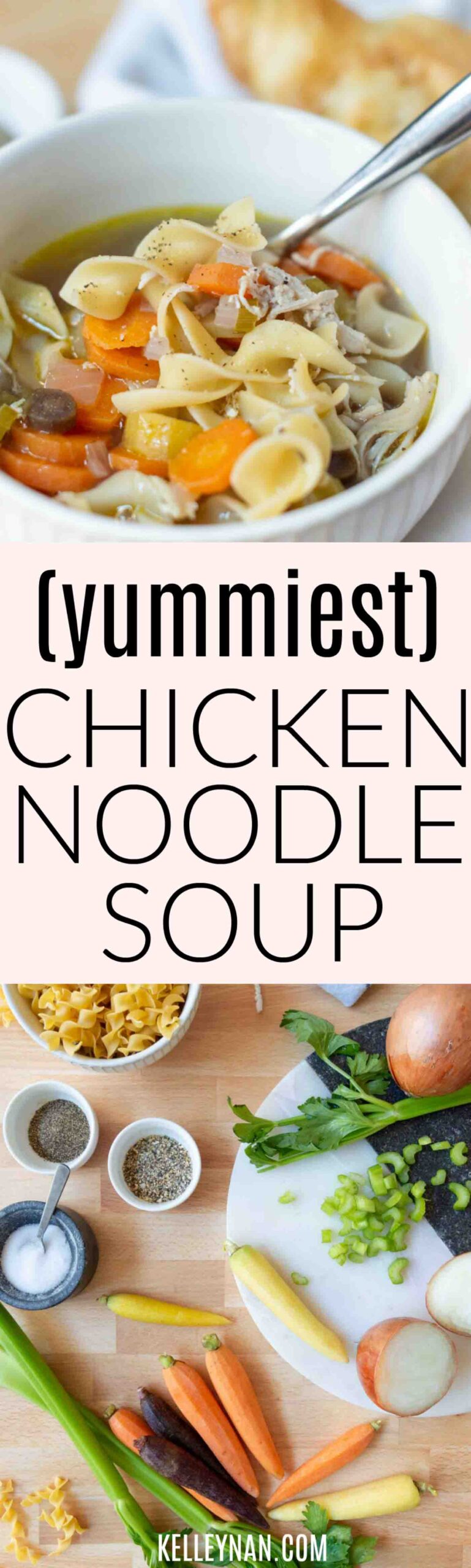 EASY Stovetop Chicken Noodle Soup Recipe