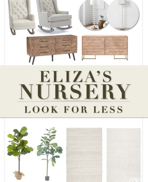 Popular Neutral Nursery Furniture & Decor -- Affordable Look Alikes for Less!