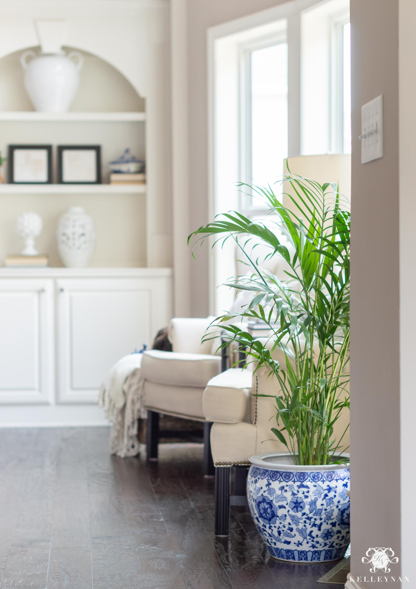 Coastal Powder Room - A Modern, Classic Design - Kelley Nan