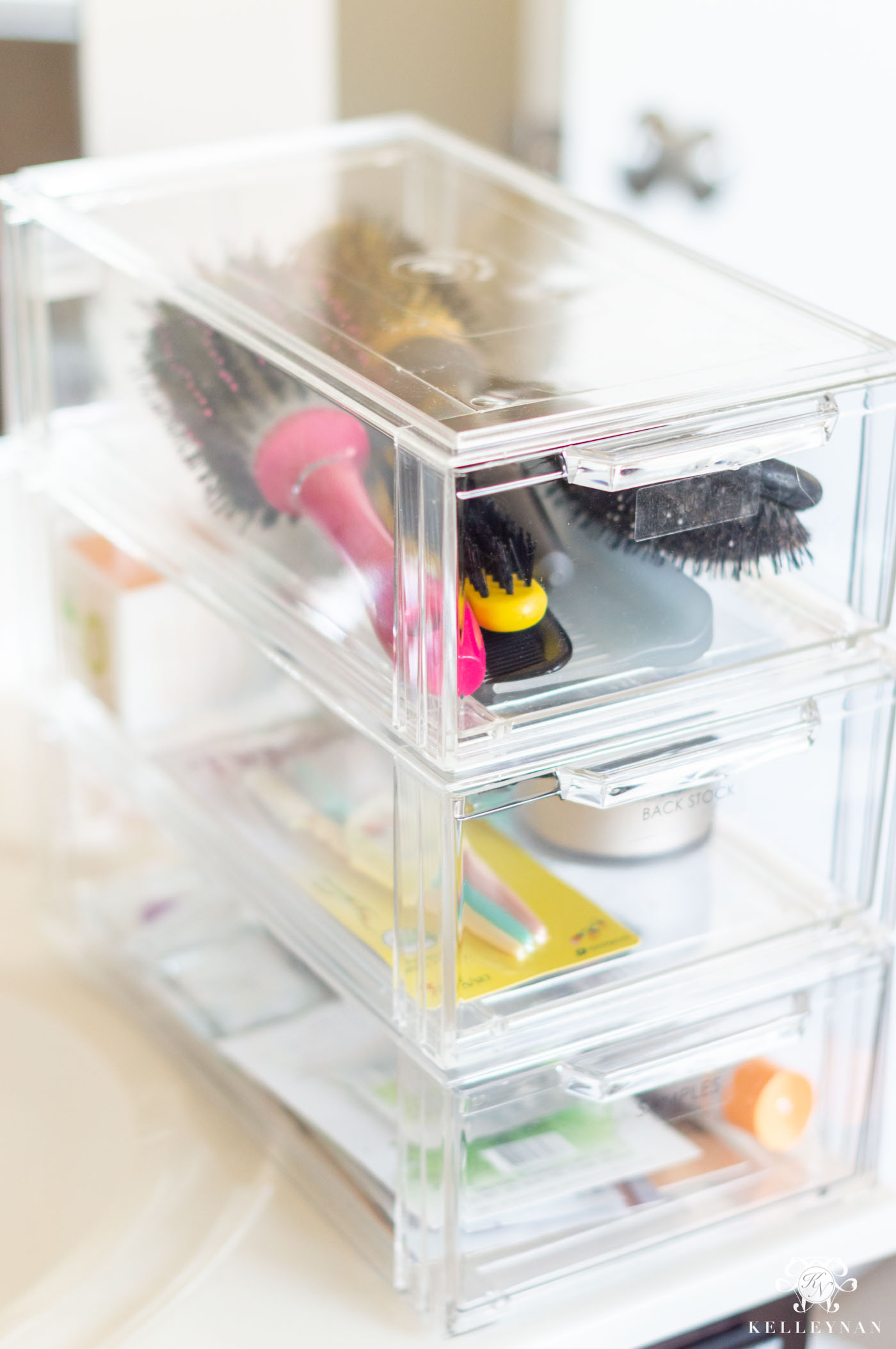 Bathroom Organization Ideas for the Vanity - Kelley Nan