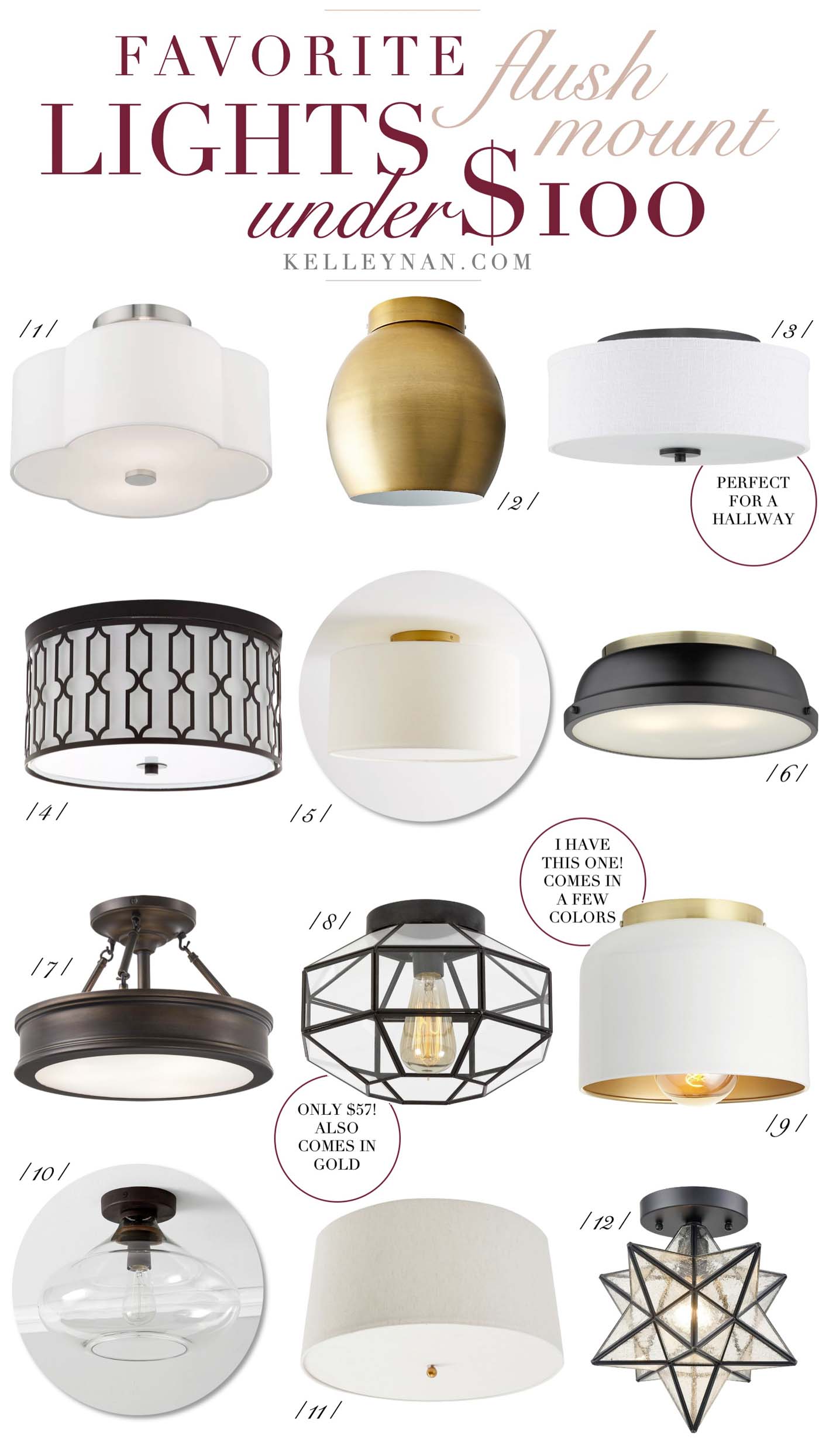 Affordable ceiling clearance light fixtures