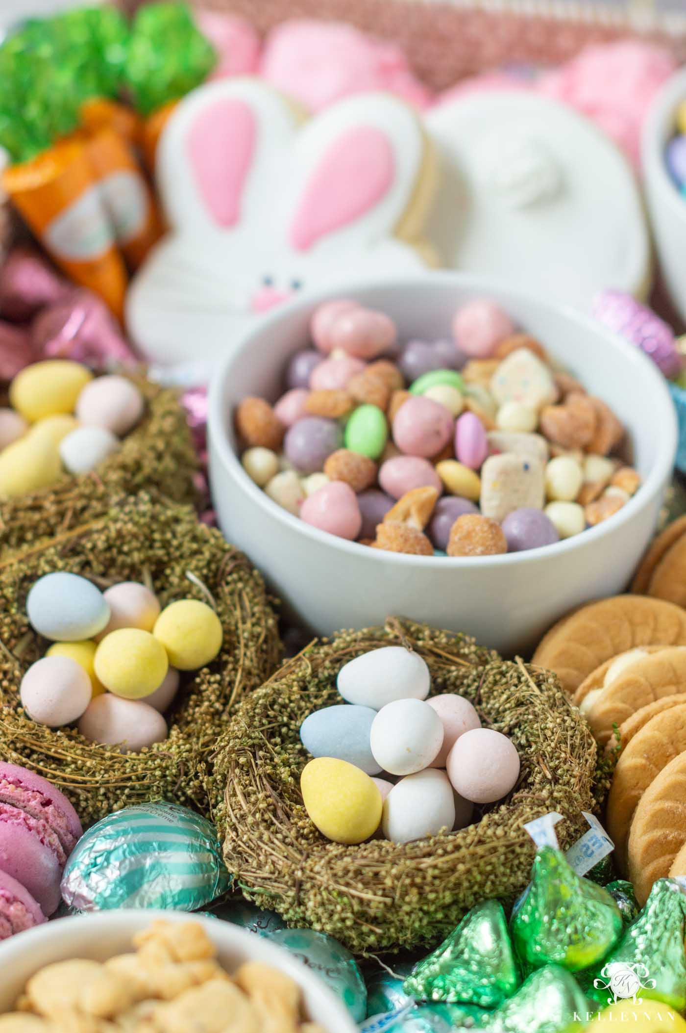 Easy Easter Dessert Idea -- a Spring Candy and Dessert Board 