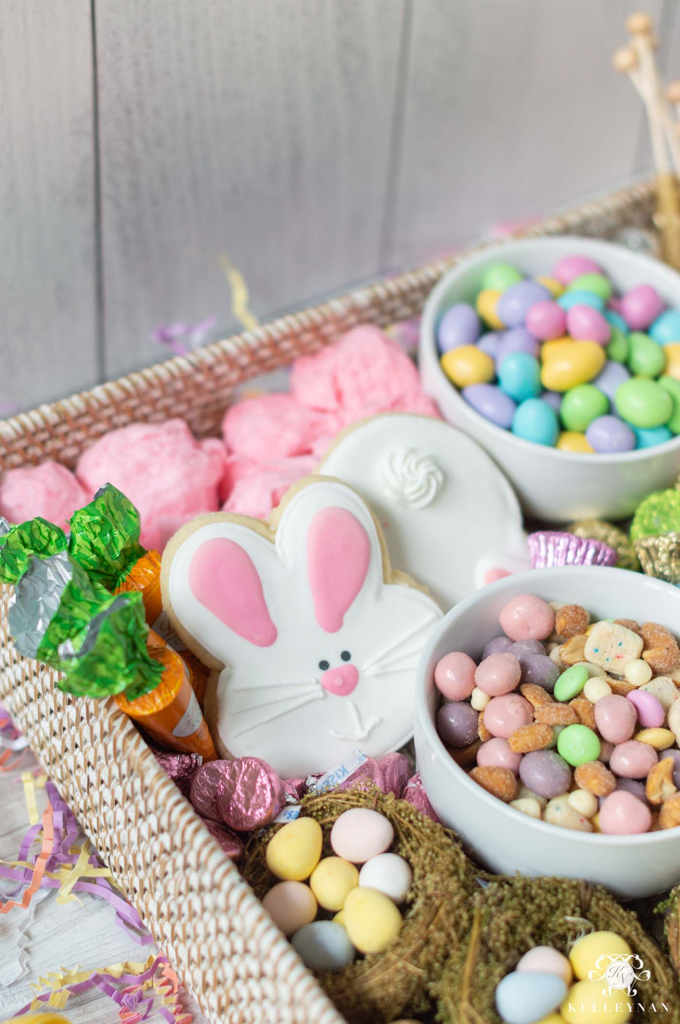 A Charcuterie Style Easter Sweets Tray