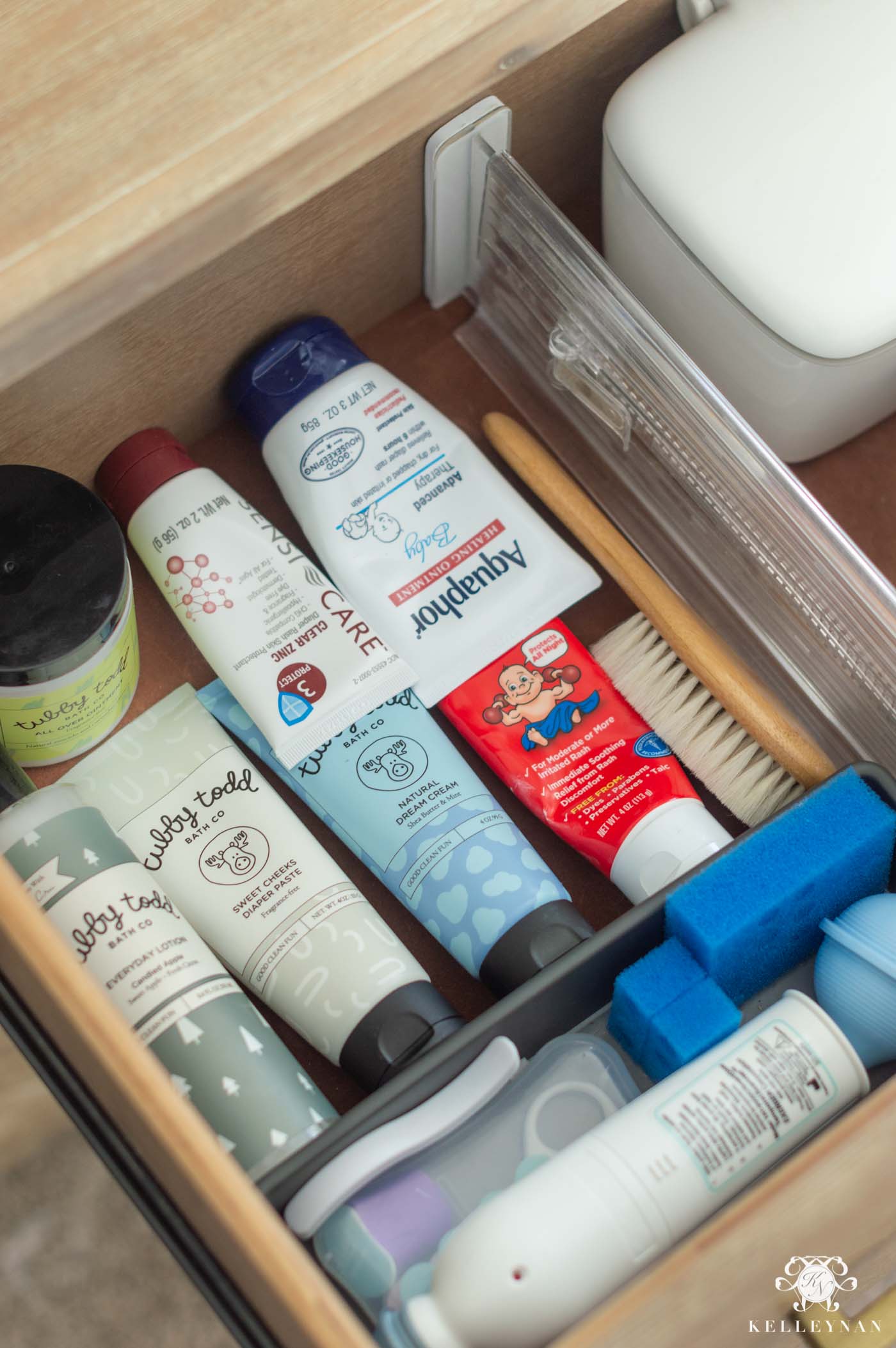 Organized Baby Bottle Station for an organized kitchen