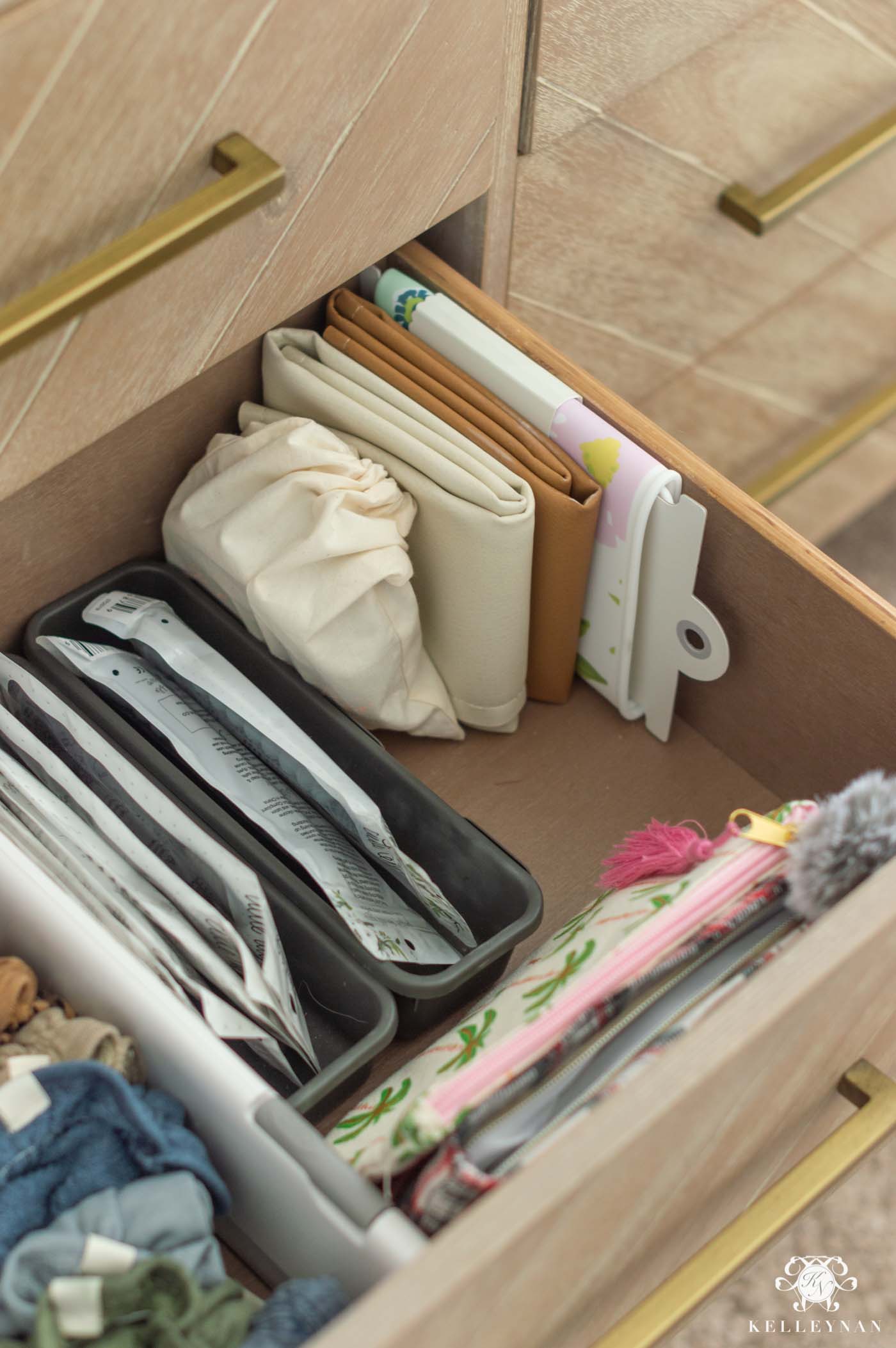 How to Organize Your Nursery Dresser Drawers