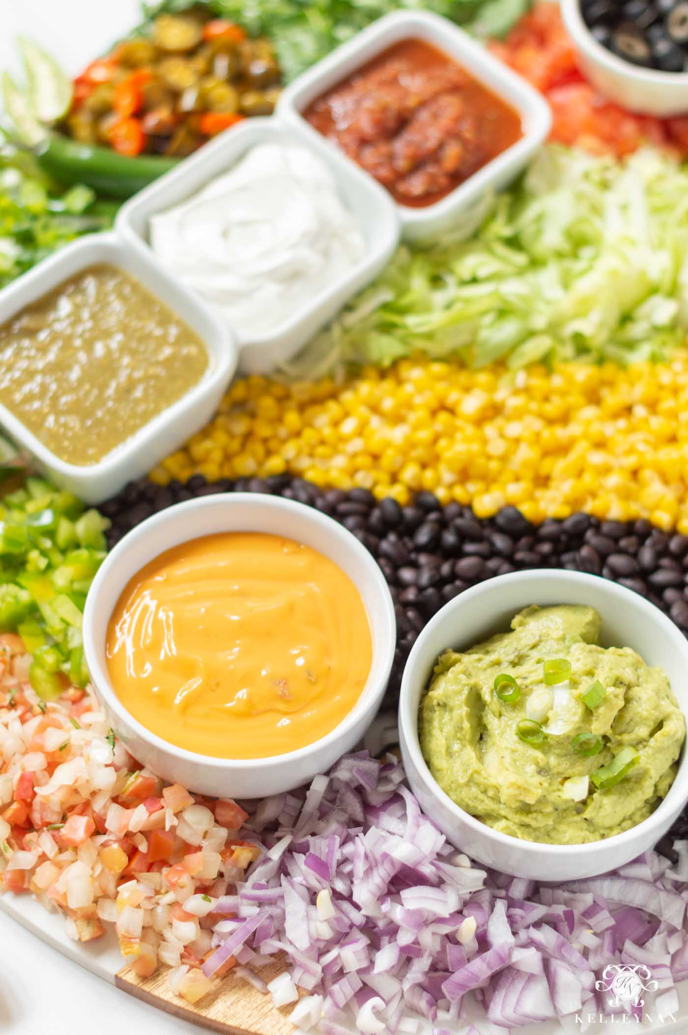 How to Create a Mexican Nacho Food Board