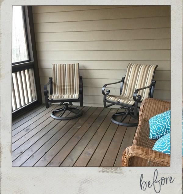 Screened In Porch Makeover