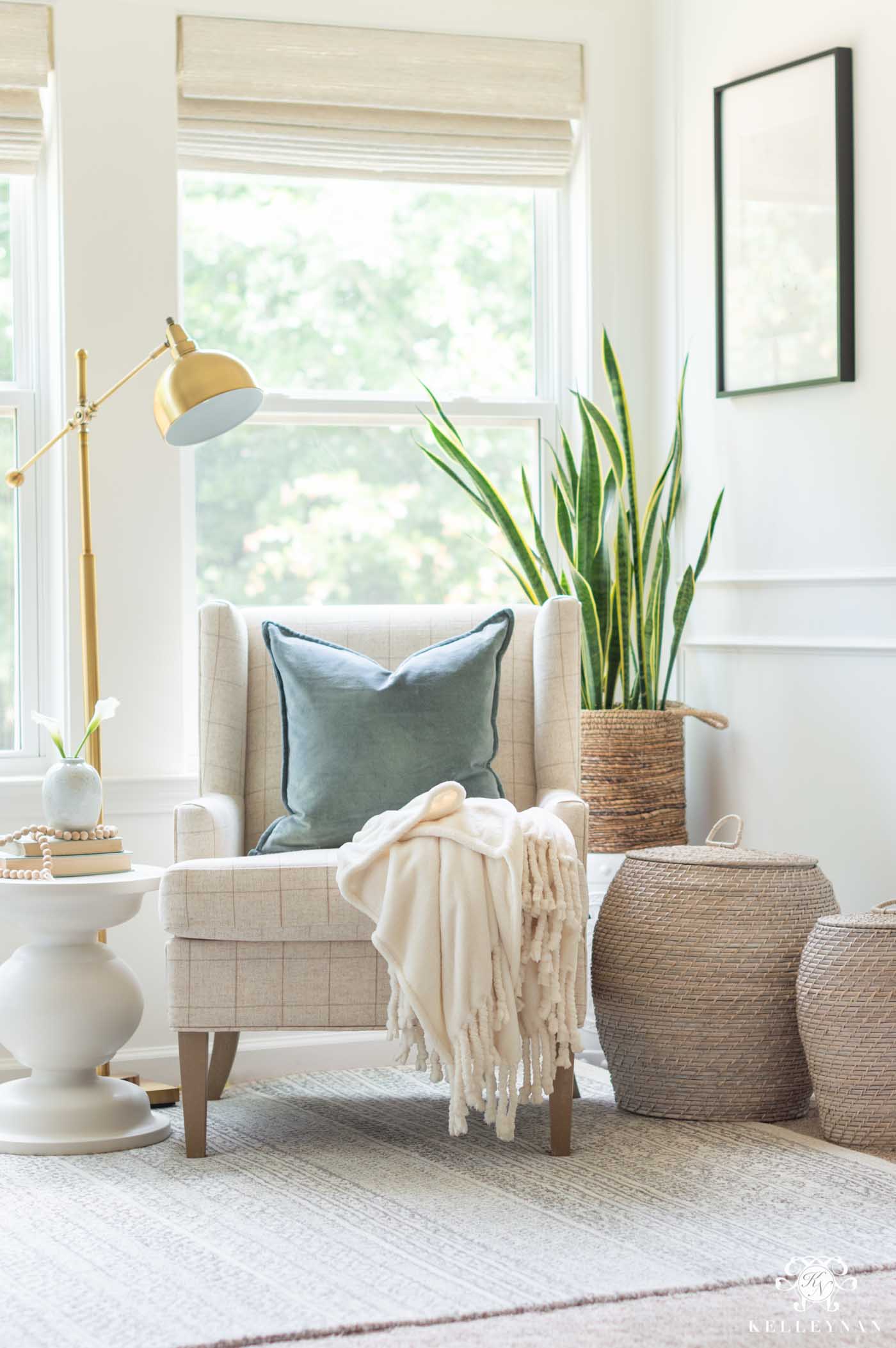 Bedroom store sitting area