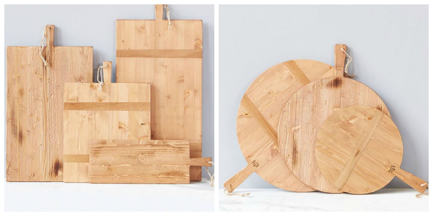 Reclaimed Wood Oversized Kitchen Cheese Boards