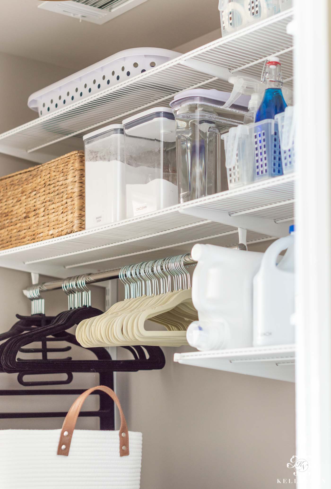 Laundry Room Shelves: Keep Everything Organized And Within Reach