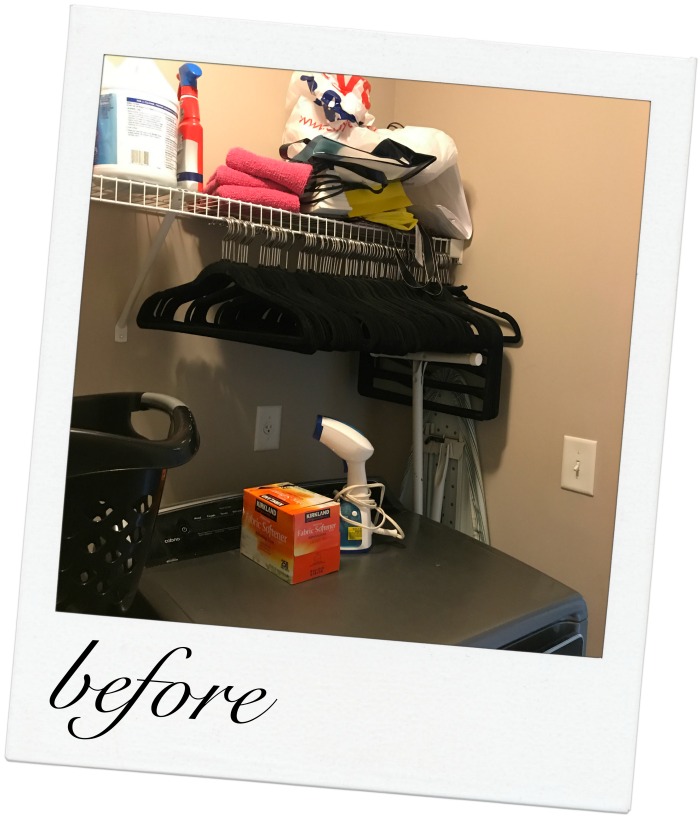 Small Laundry Room Organization Makeover Reveal