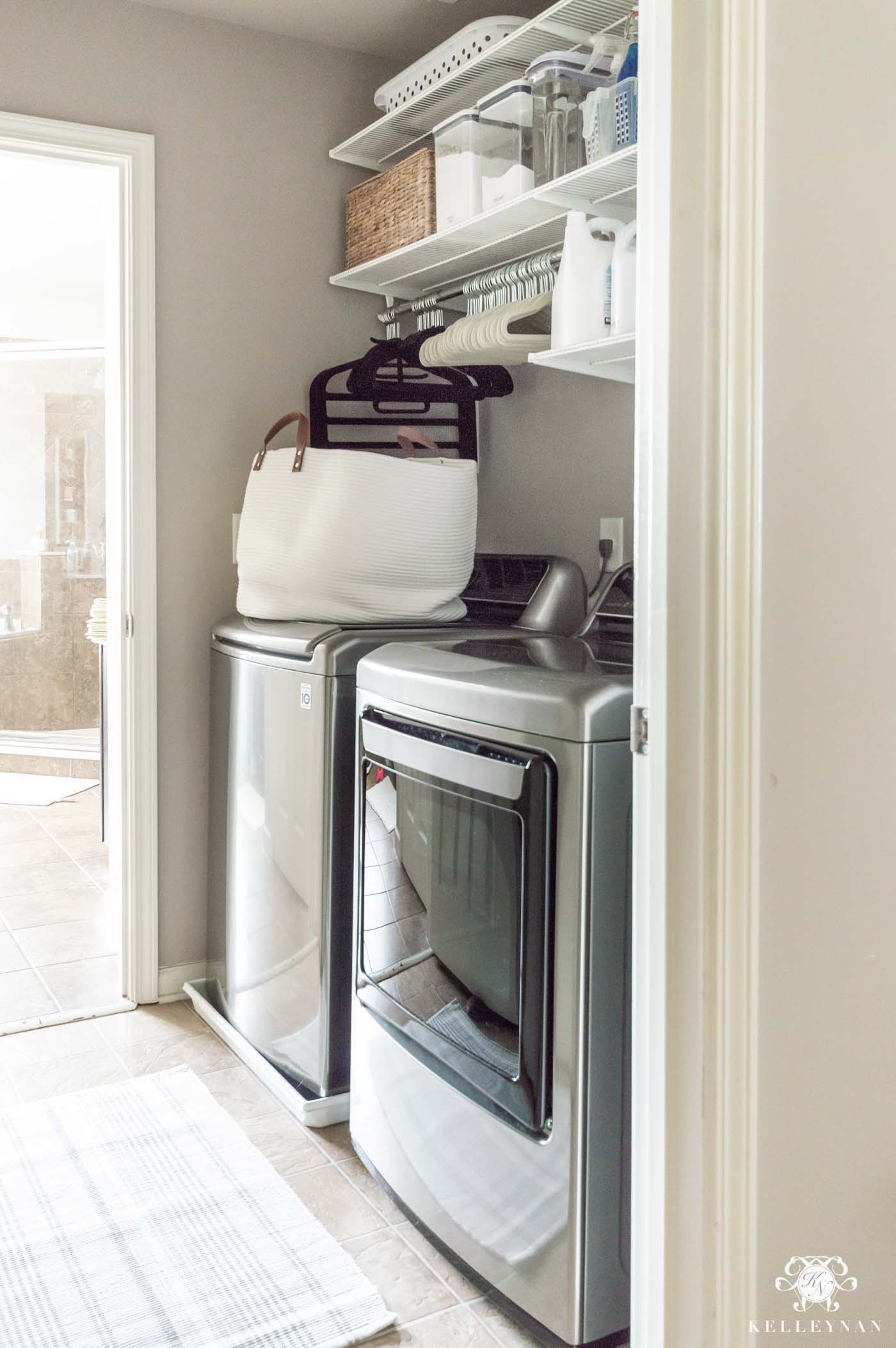 Easy As Pie Laundry Room Organization