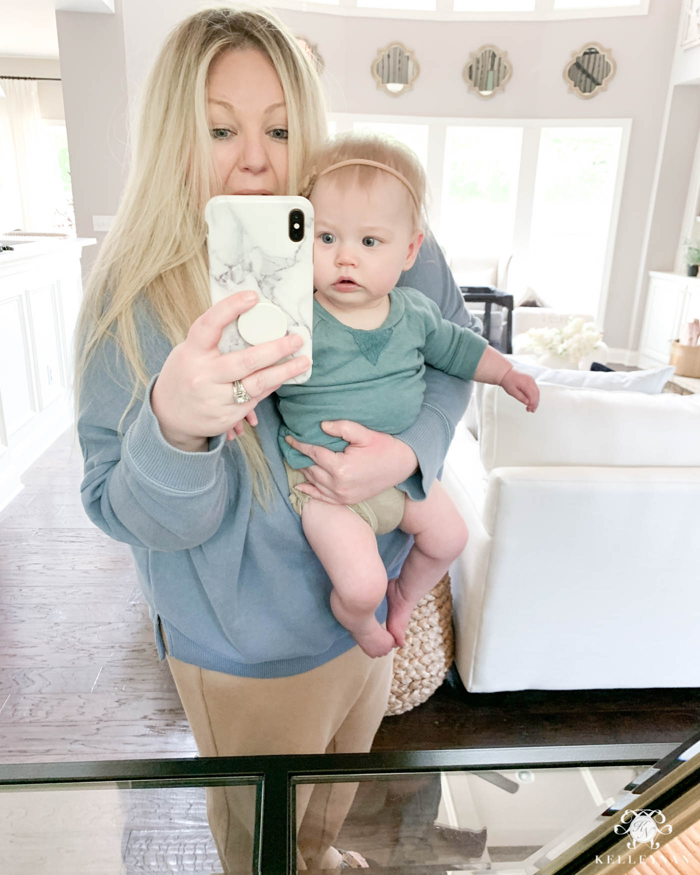 Matching Mommy and Daughter Sweatshirts