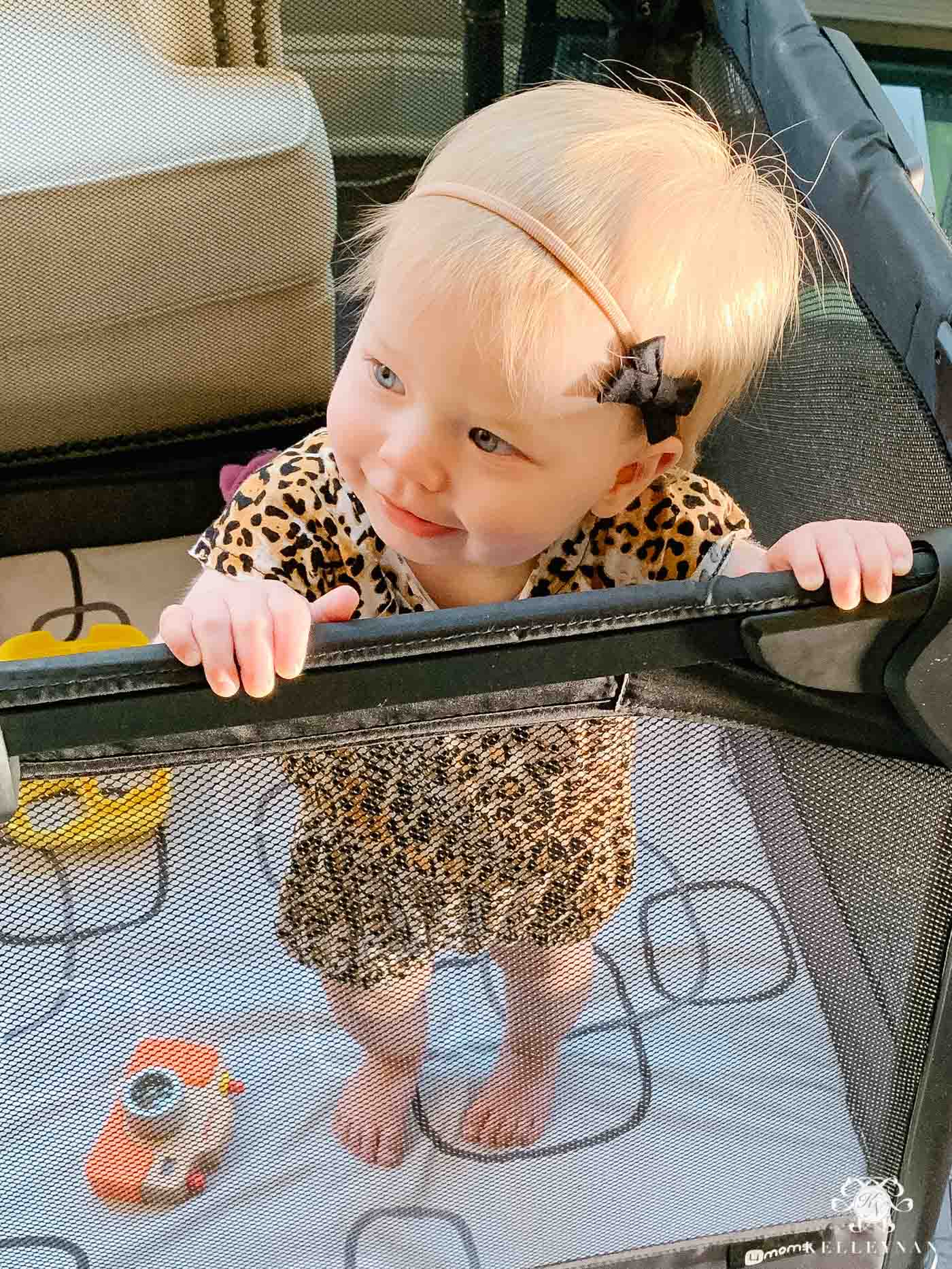 Baby Girl Leopard Romper