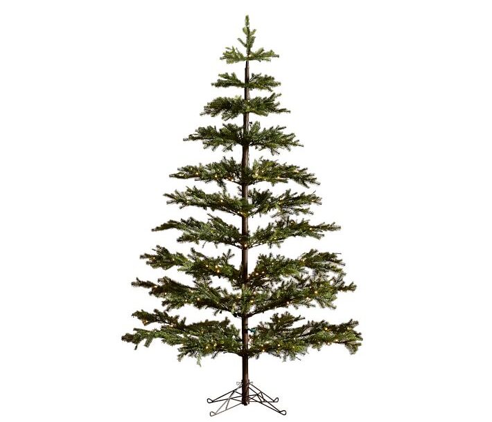 Faux pine christmas tree