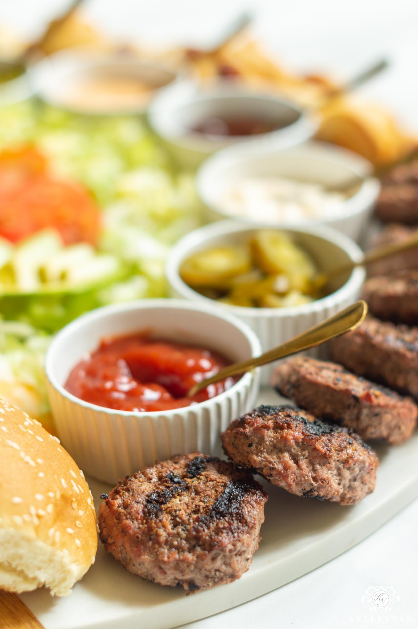 Slider Burger Board for Your Next Cookout!