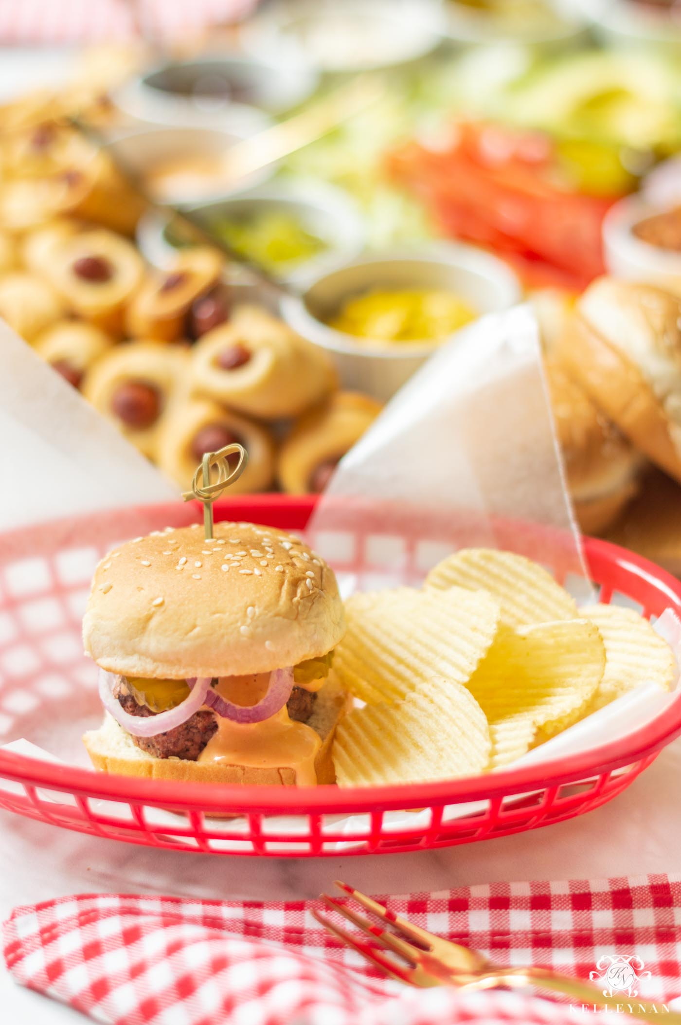 Slider Burger Toppings