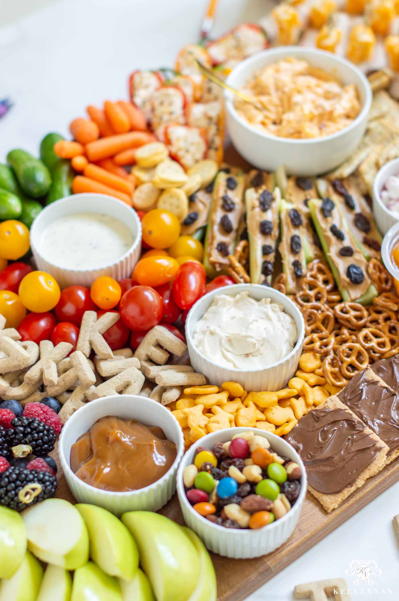 Kids Snack Charcuterie Board Perfect For Back To School Kelley Nan