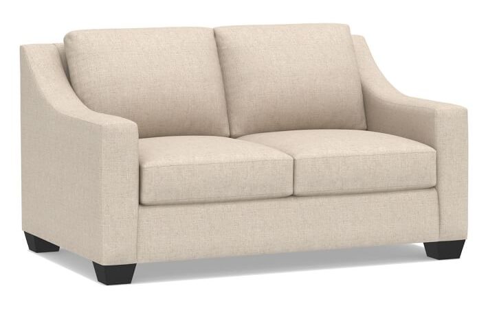 Pottery Barn York Slope Arm Loveseat