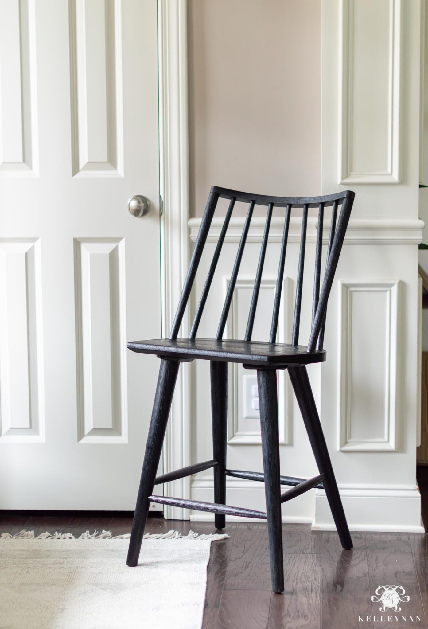 Black Windsor Chairs The Best Windsor Style Furniture Kelley Nan   Black Windsor Barstools 1394x2048 