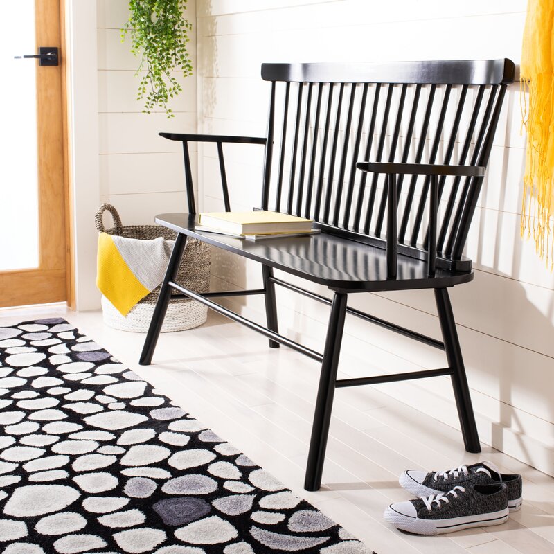 Black Windsor Bench & Other Black Spindle Home Furniture Favorites