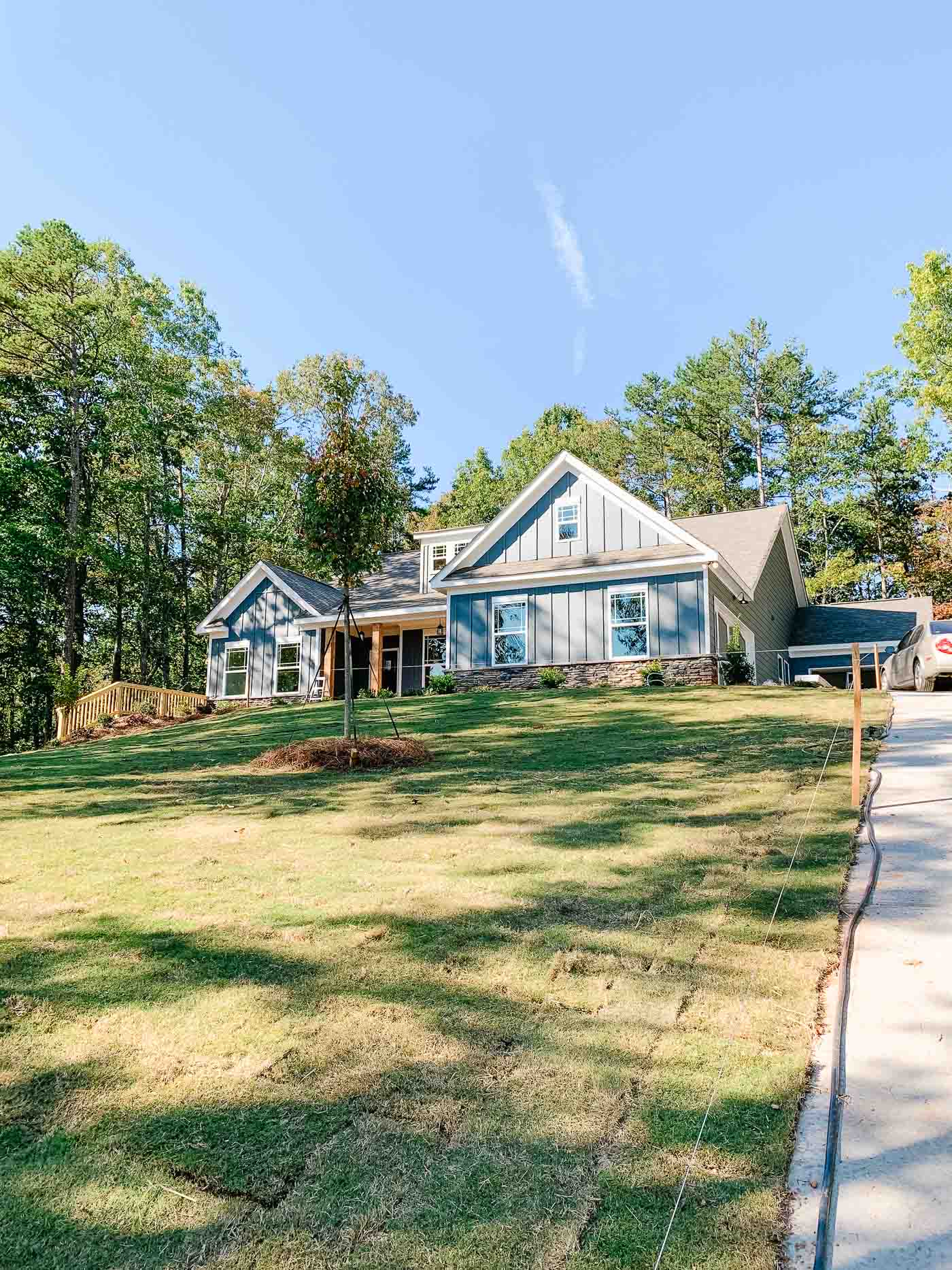 Georgia Ranch Home Construction Progress