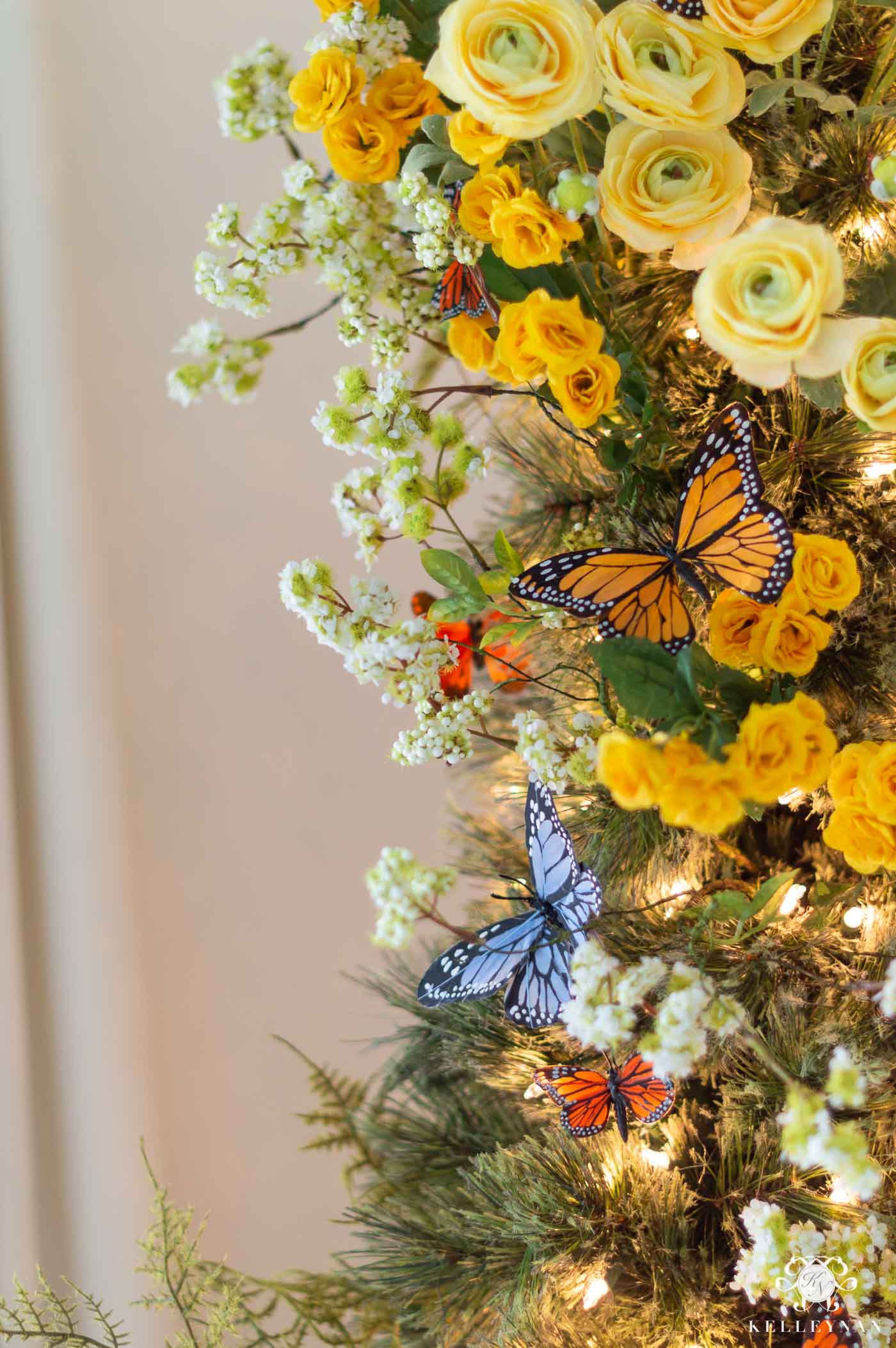 Butterfly Christmas Tree Decor