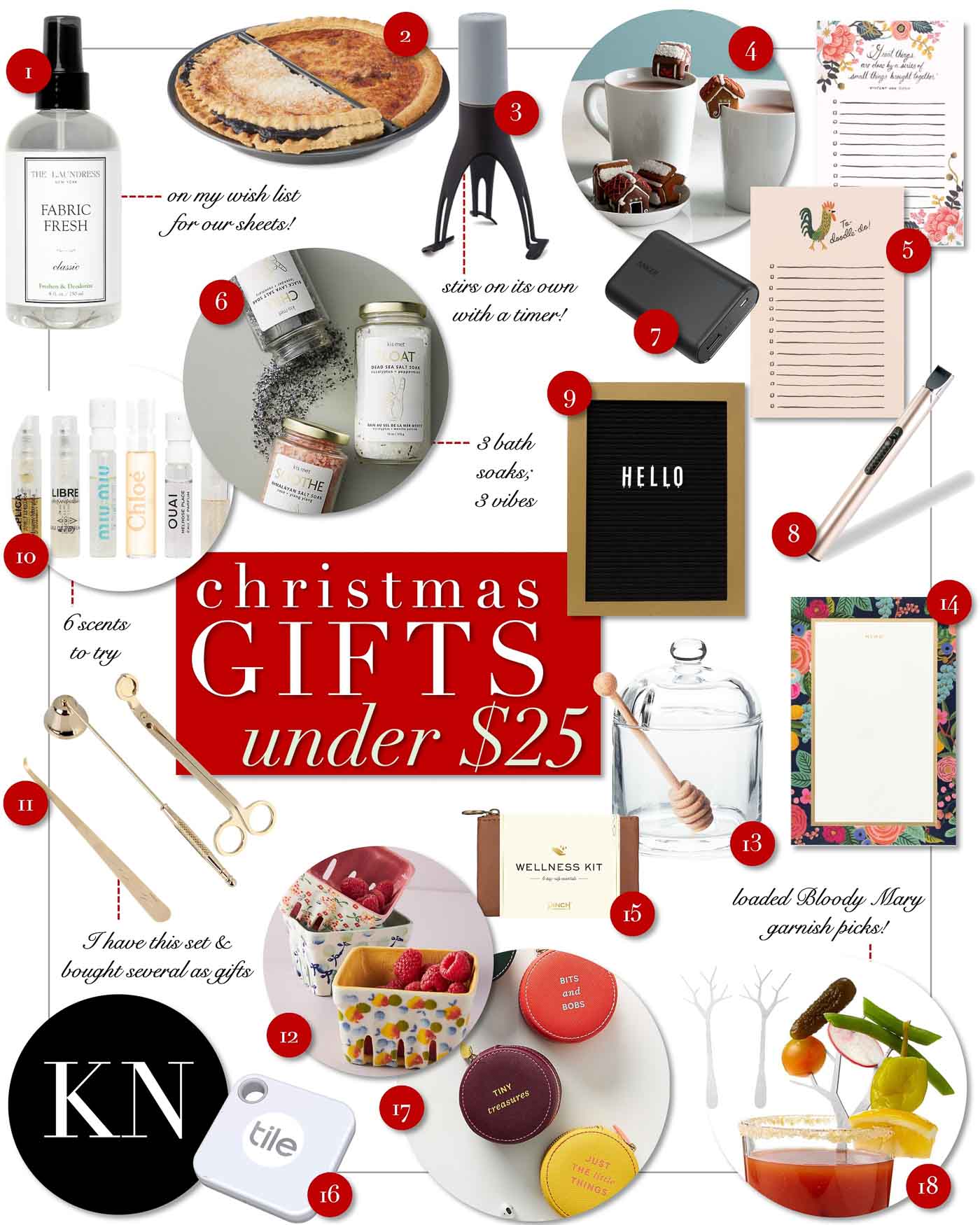 2020 Christmas Gift Ideas  Under $25  Kelley Nan