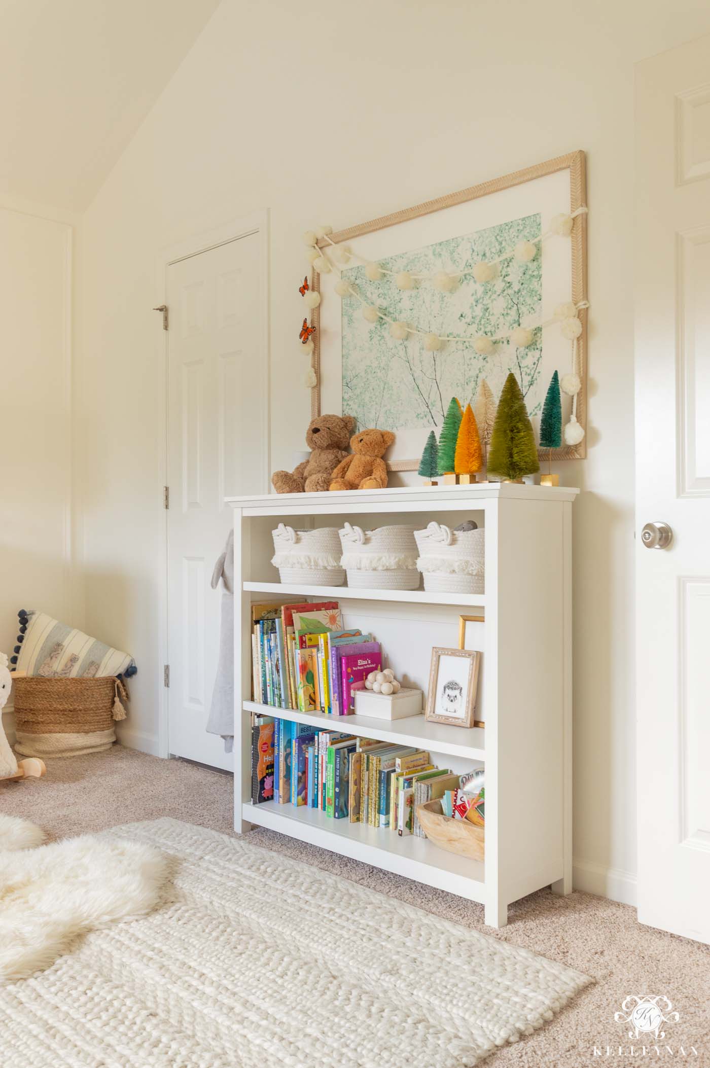 Little Girl's Christmas Bedroom Decor Ideas