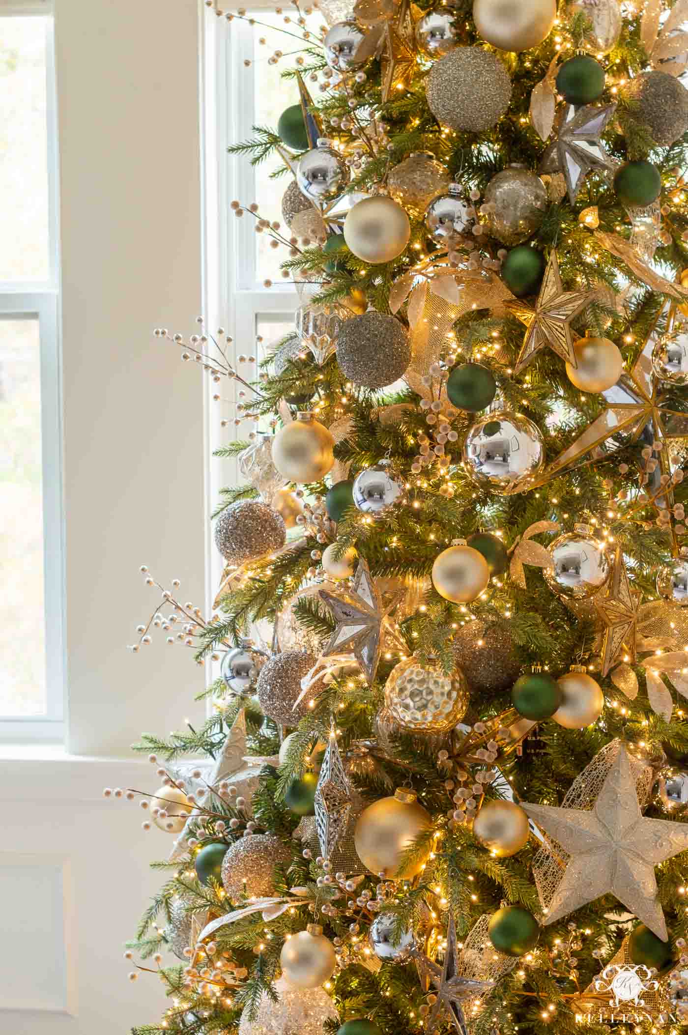 Master Bedroom Christmas Tree Decor