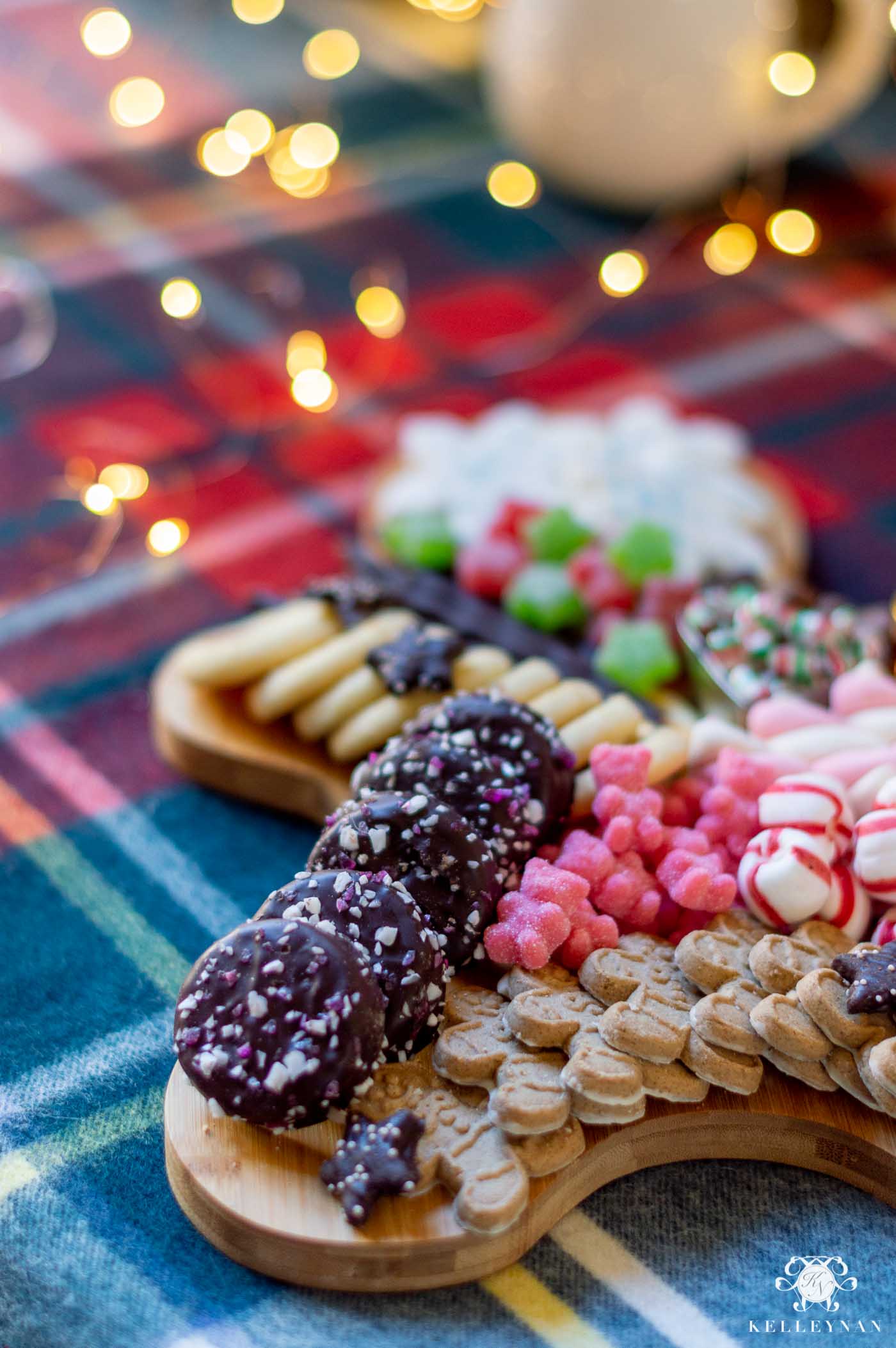 Night Before Christmas Santa and Reindeer Charcuterie Boards