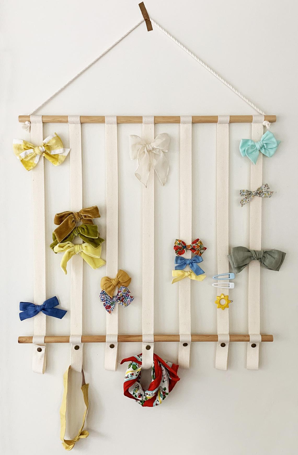 little girl bow organizer