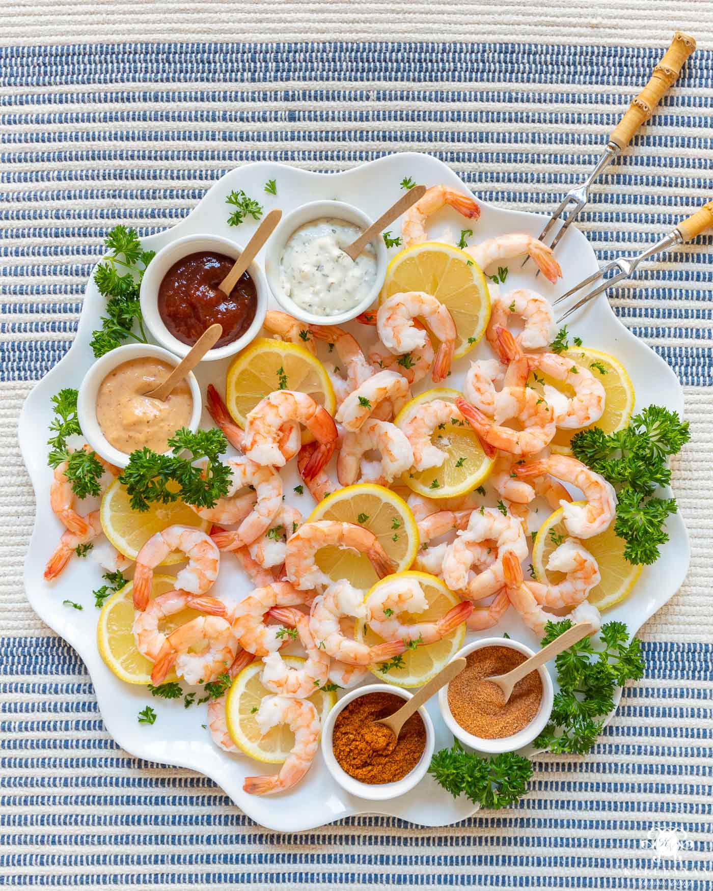 Shrimp Cocktail Grazing Board -- Your Next Summer Party Food Idea