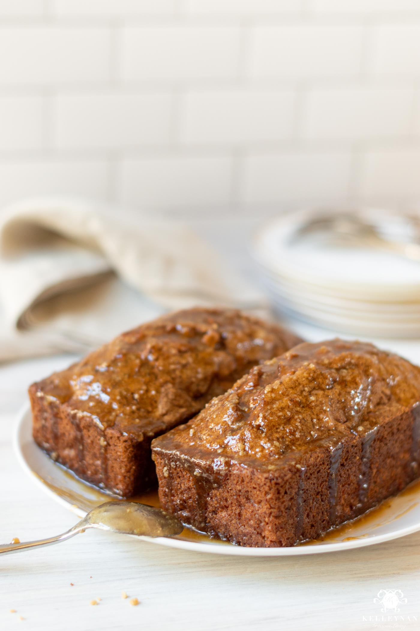 Apple Cake with Caramel Glaze Recipe