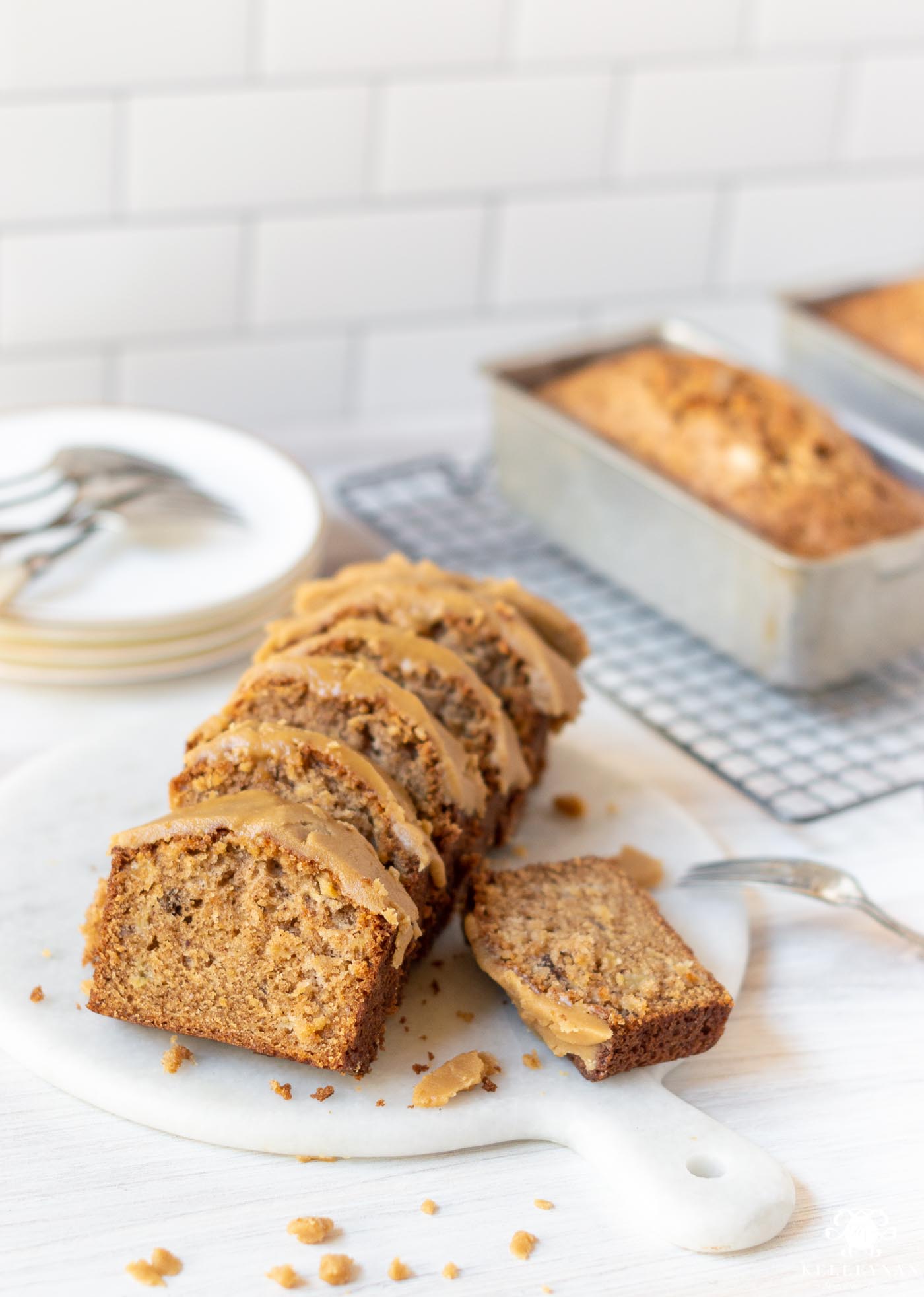 Delicious Caramel Glazed Apple Cake Recipe (Perfect for batching and gifting!)