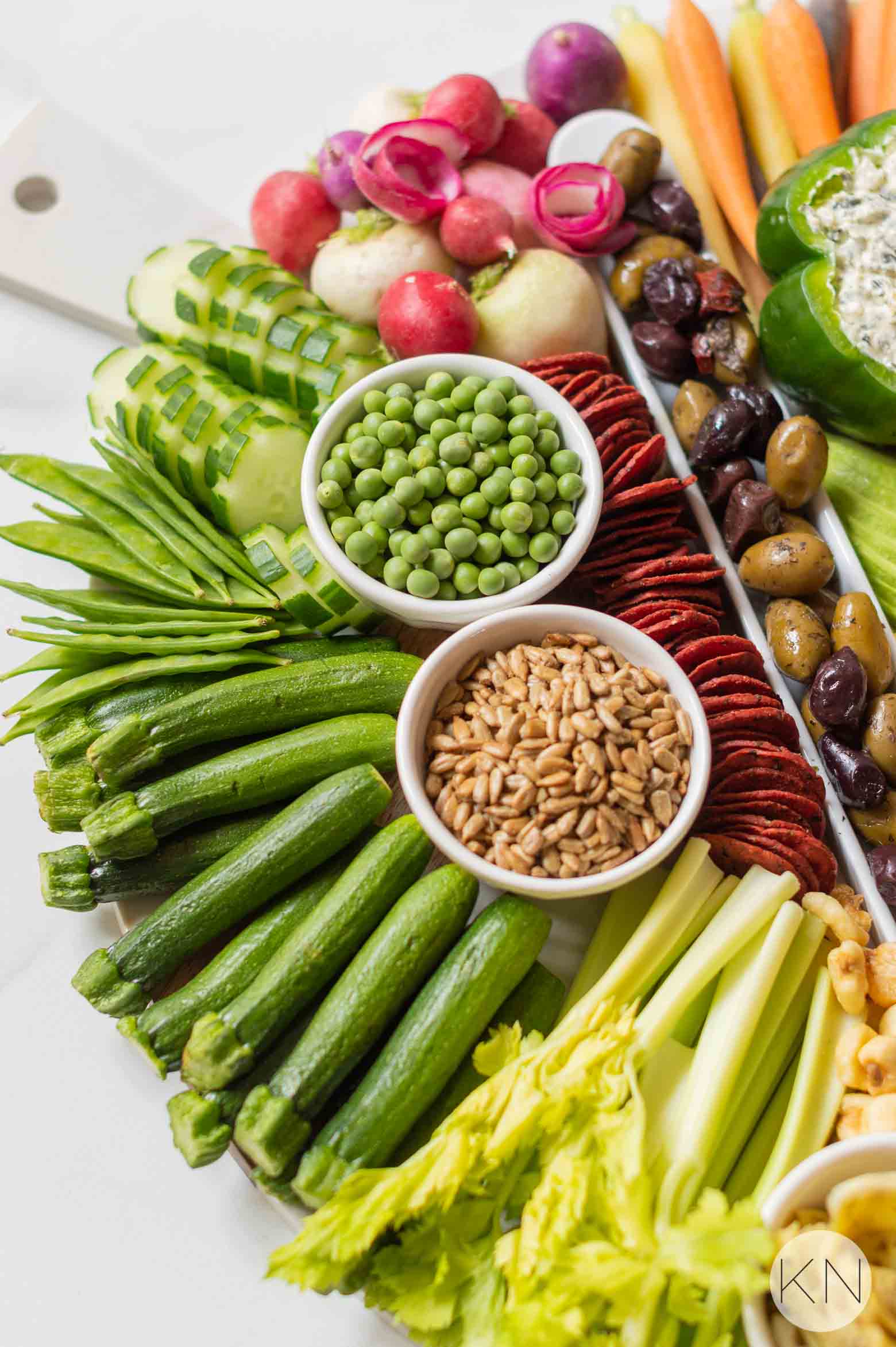 Crudité Board Ideas for Your Next Party, Shower or Get Together