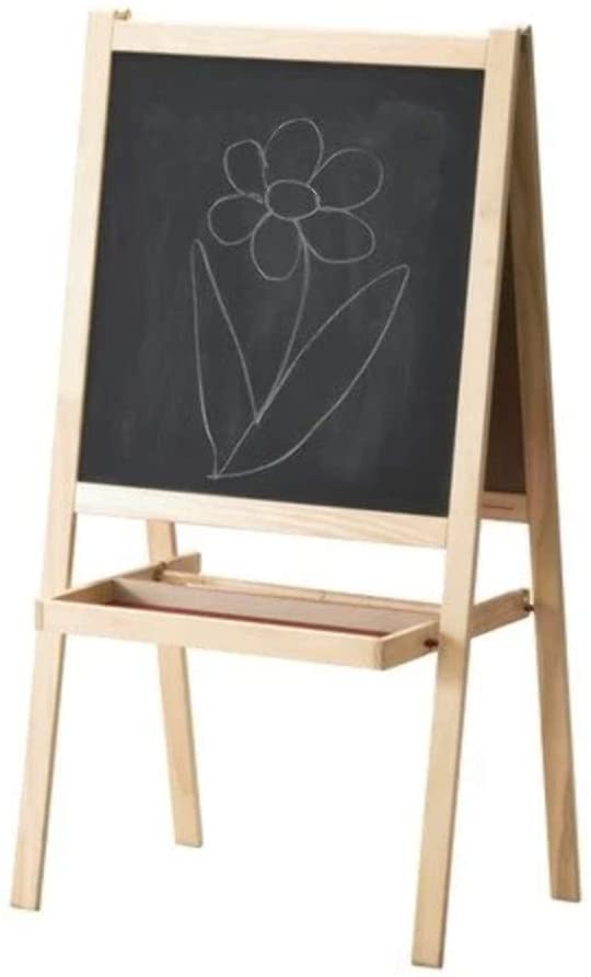 playroom blackboard and art easel