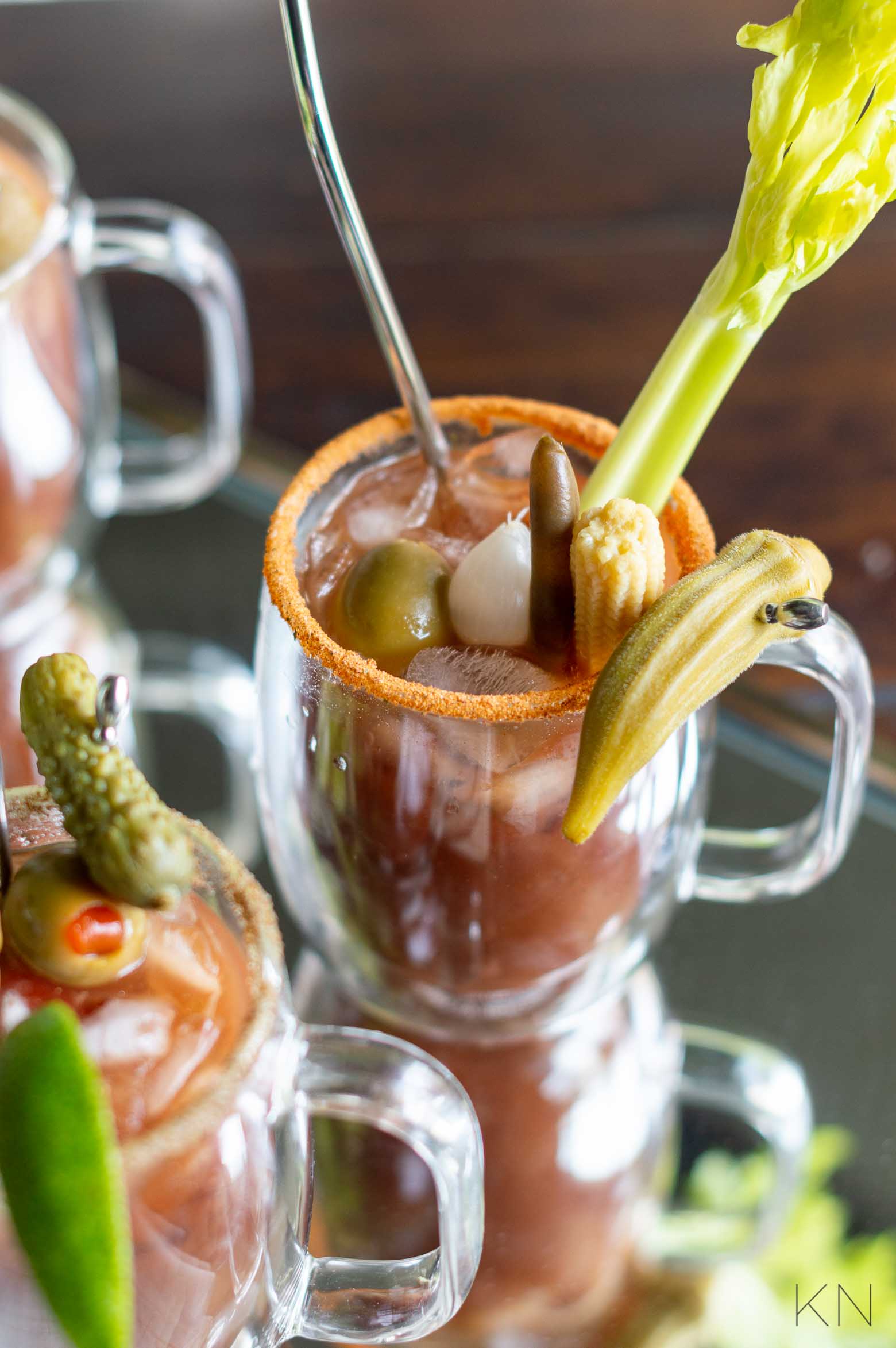 Bloody Mary Garnish Ideas