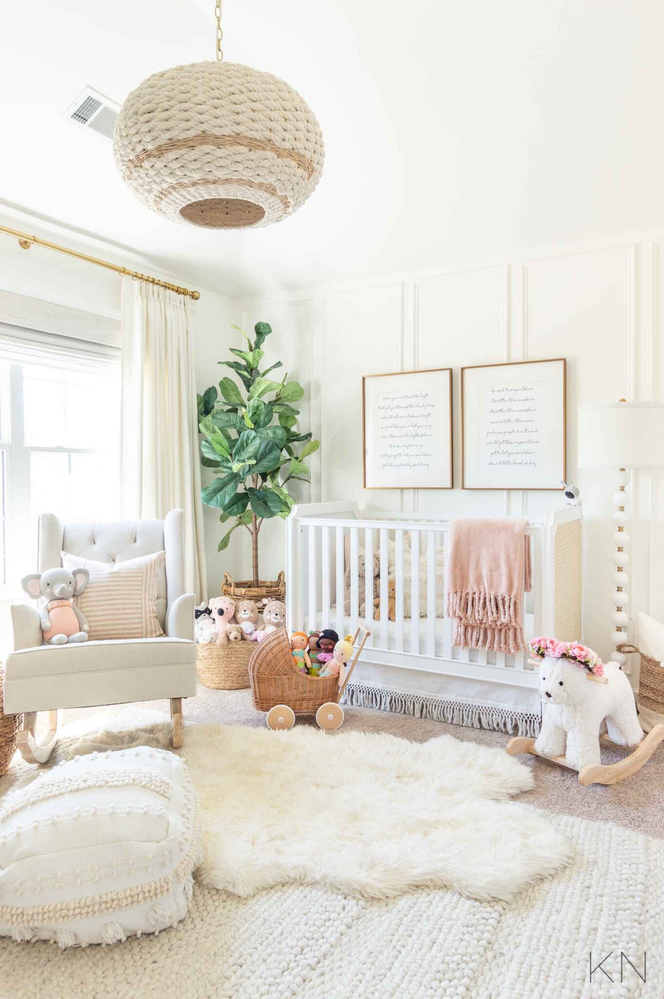 7 Tips To Create A Pink Nursery For A Baby Girl - Kelley Nan