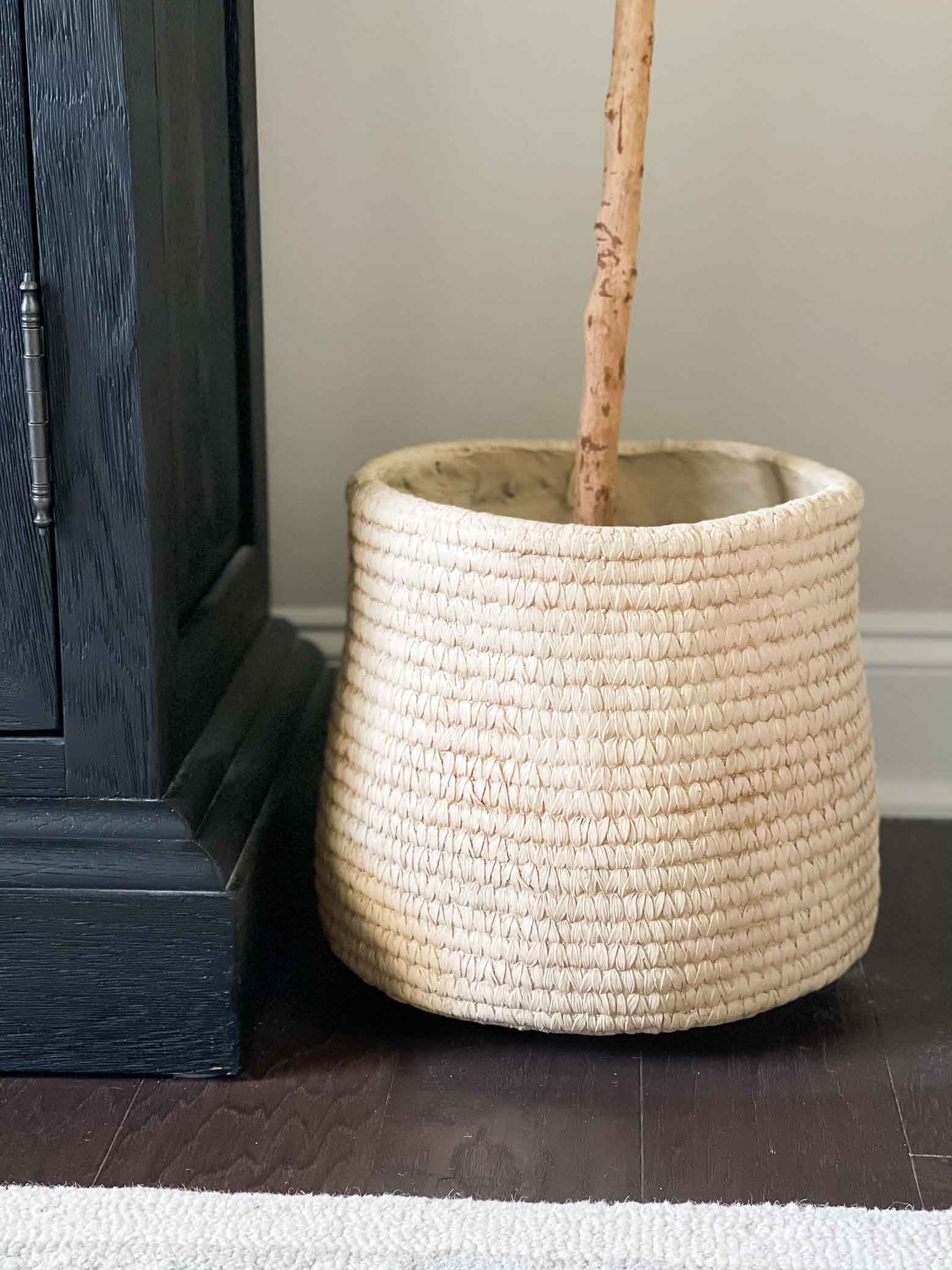 Inexpensive Basket Planters