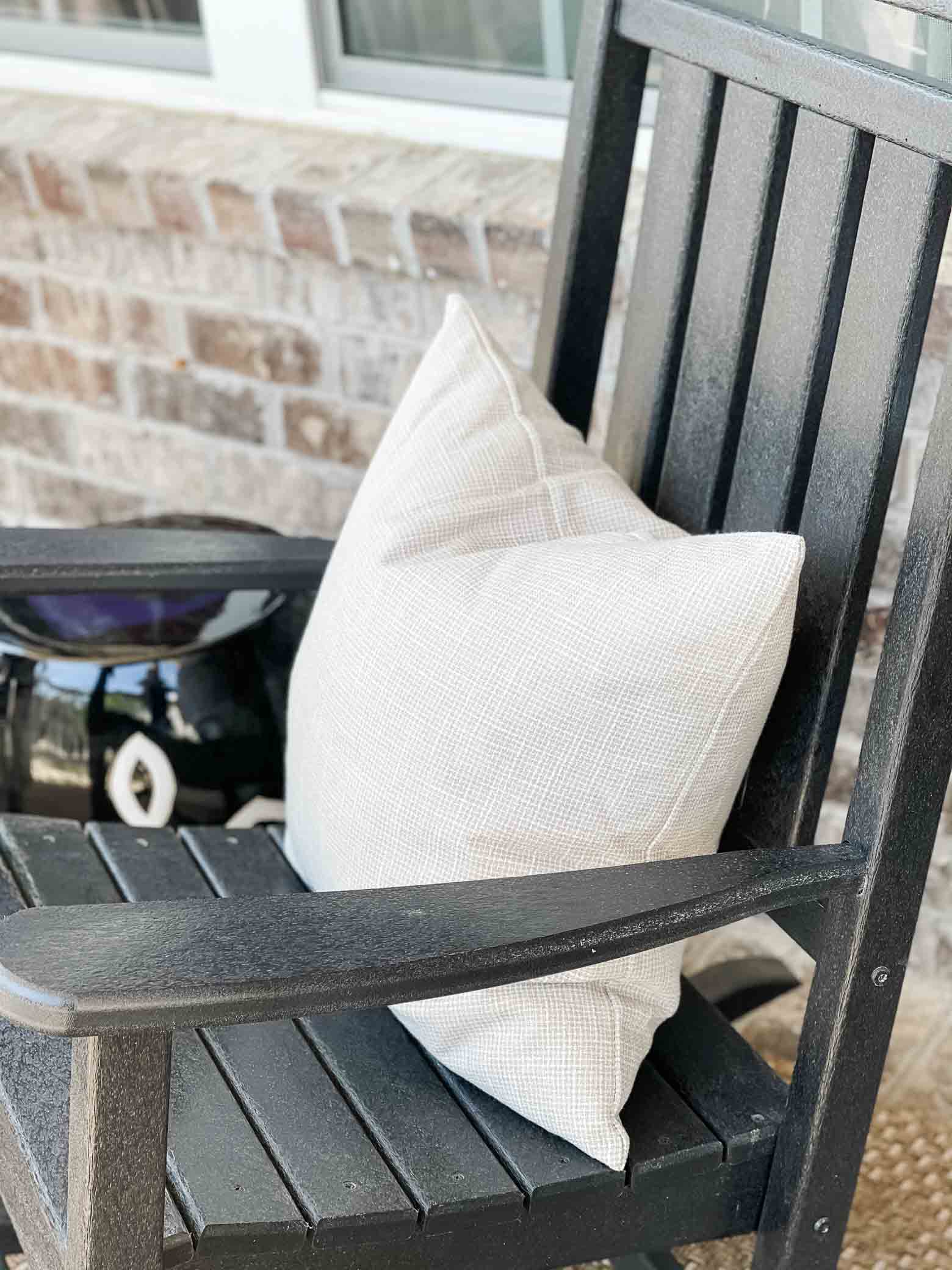 Inexpensive Porch Pillows