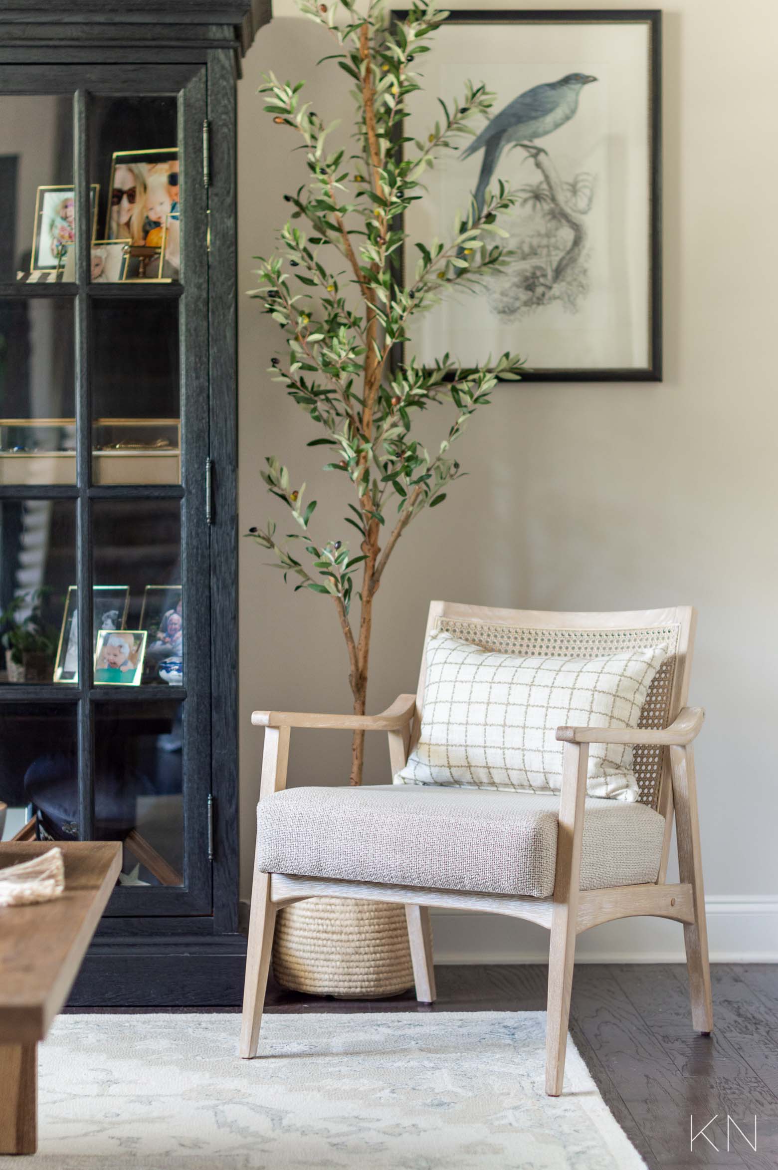 Formal Sitting Room Reveal- A Casual, Transitional Conversation Room