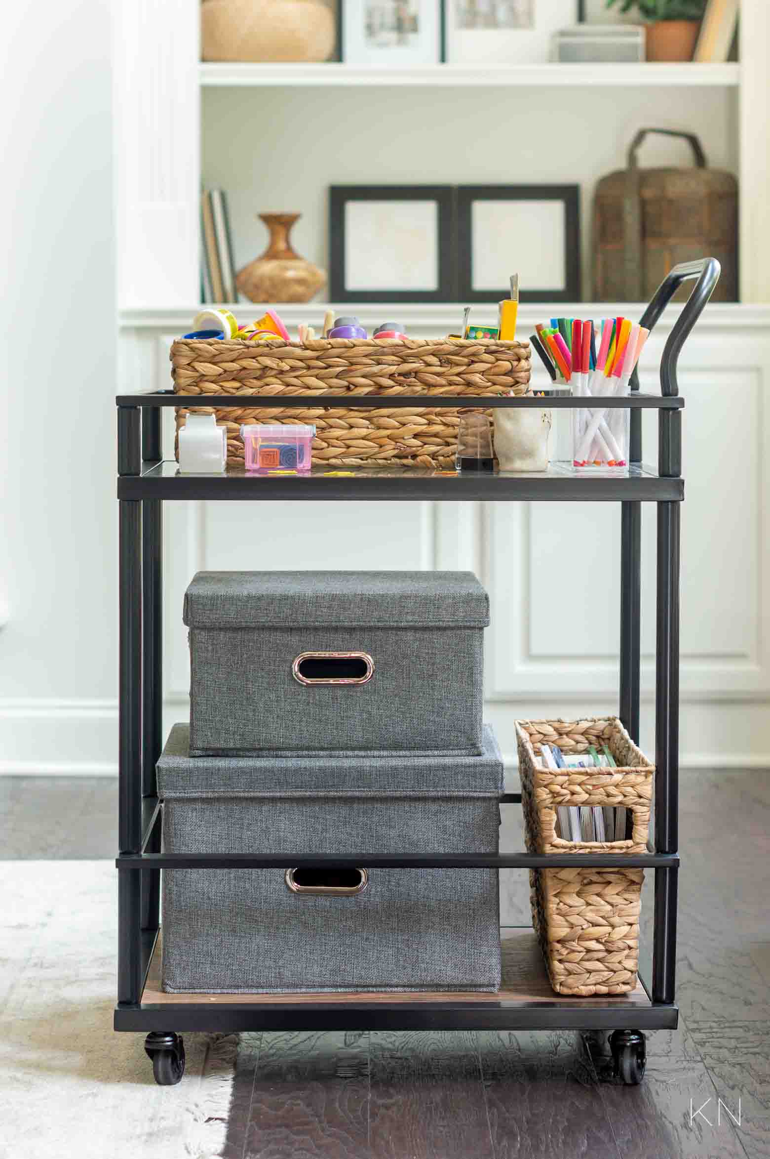 25 Awesomely Creative Ways To Use A Bar Cart