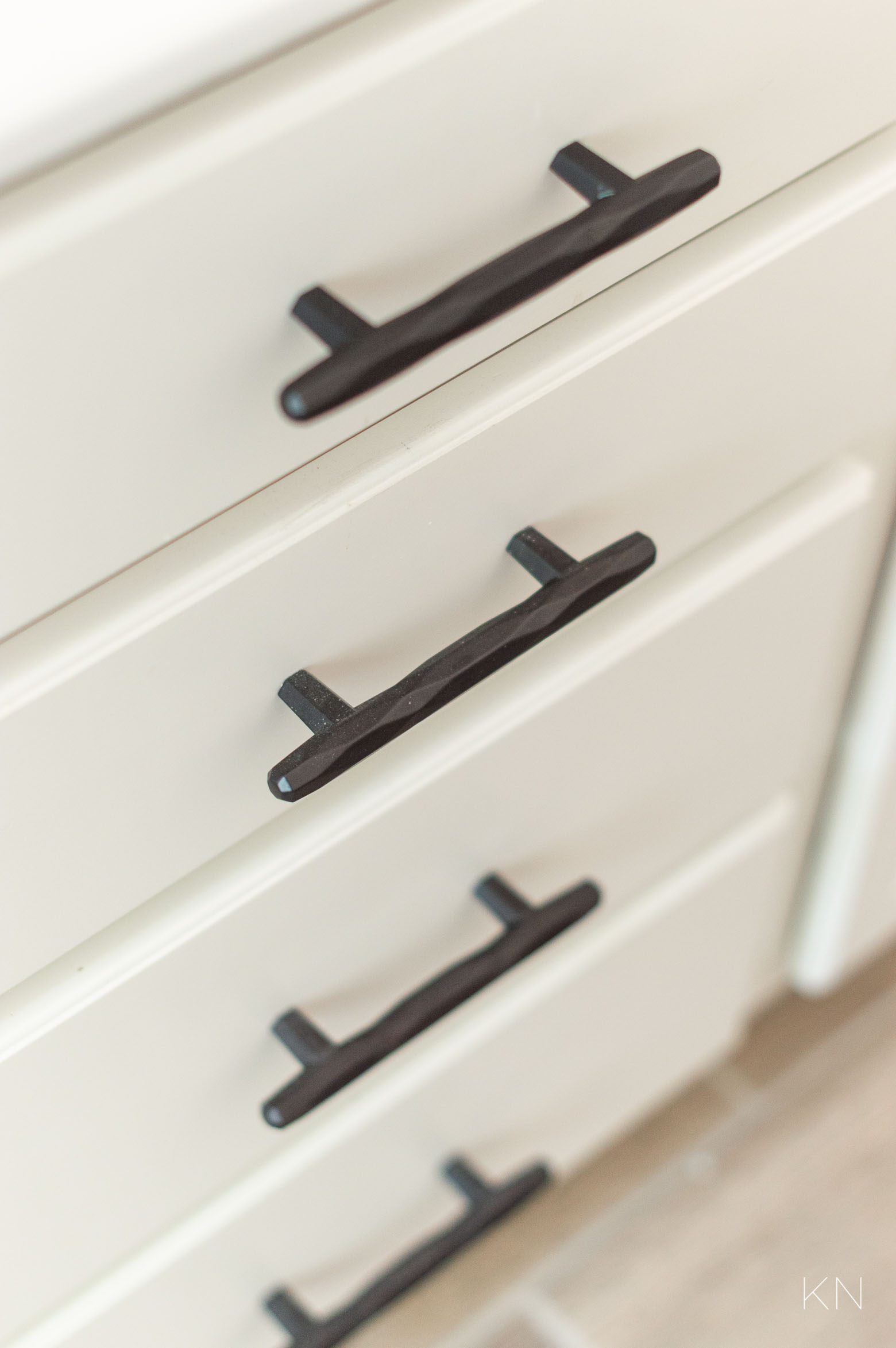 Drawer Pulls & Other Simple Ways to Update a Builder Grade Kitchen