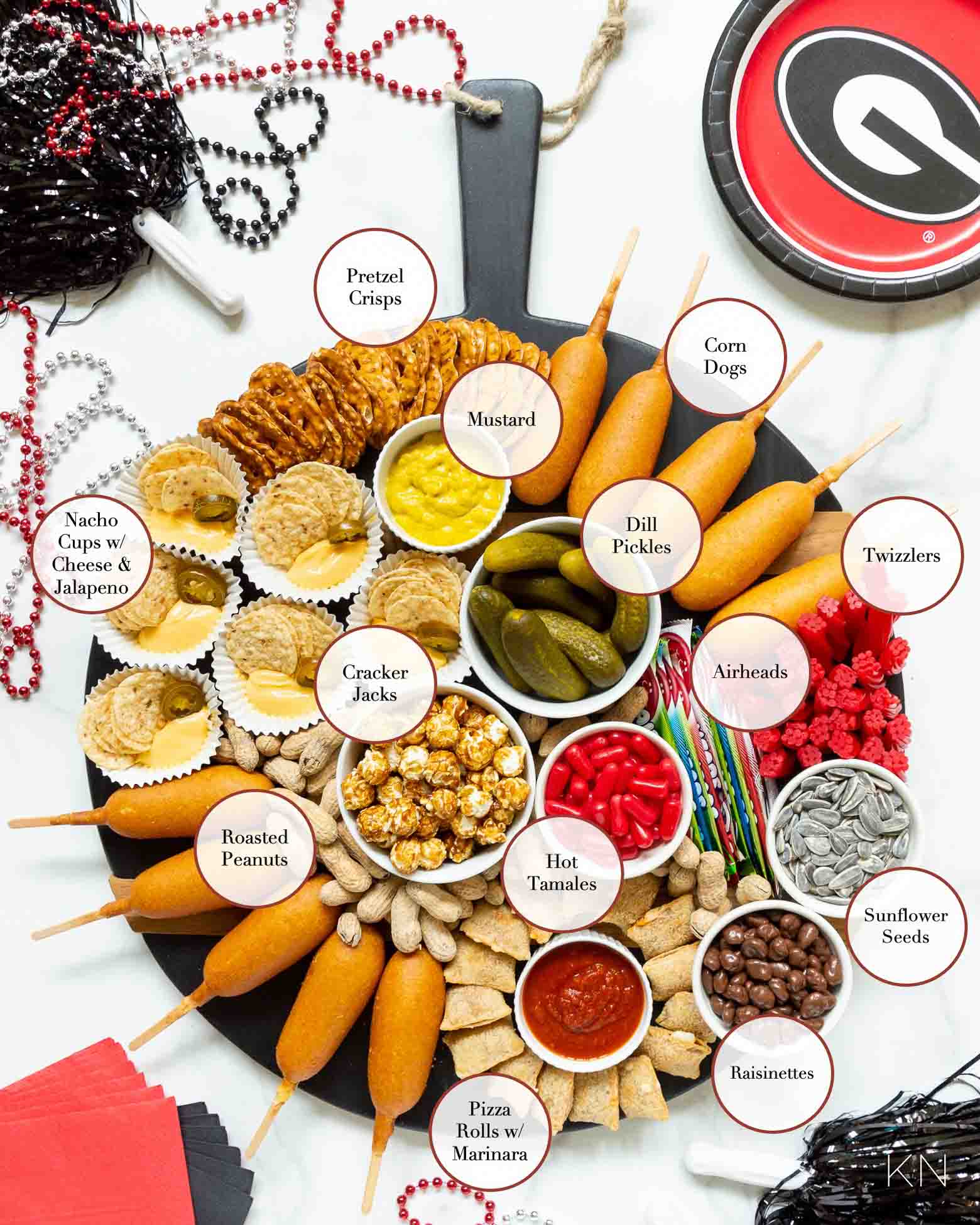 Football Party Charcuterie Board Ideas for an At Home Tailgate