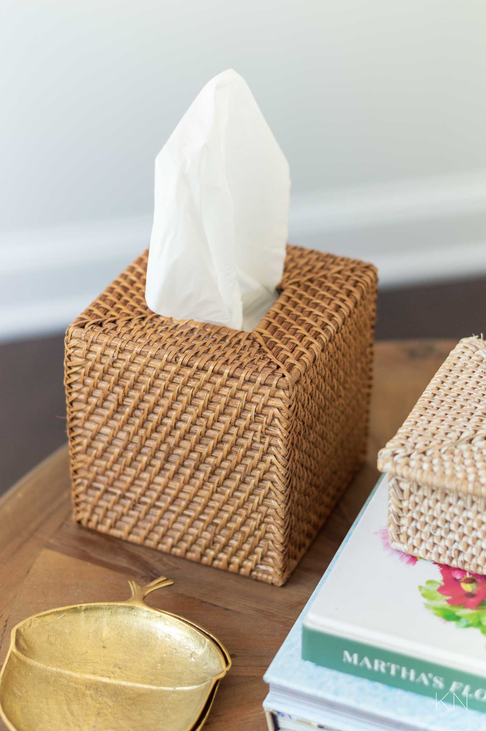 Woven Tissue Box Cover Natural - Hearth & Hand™ with Magnolia