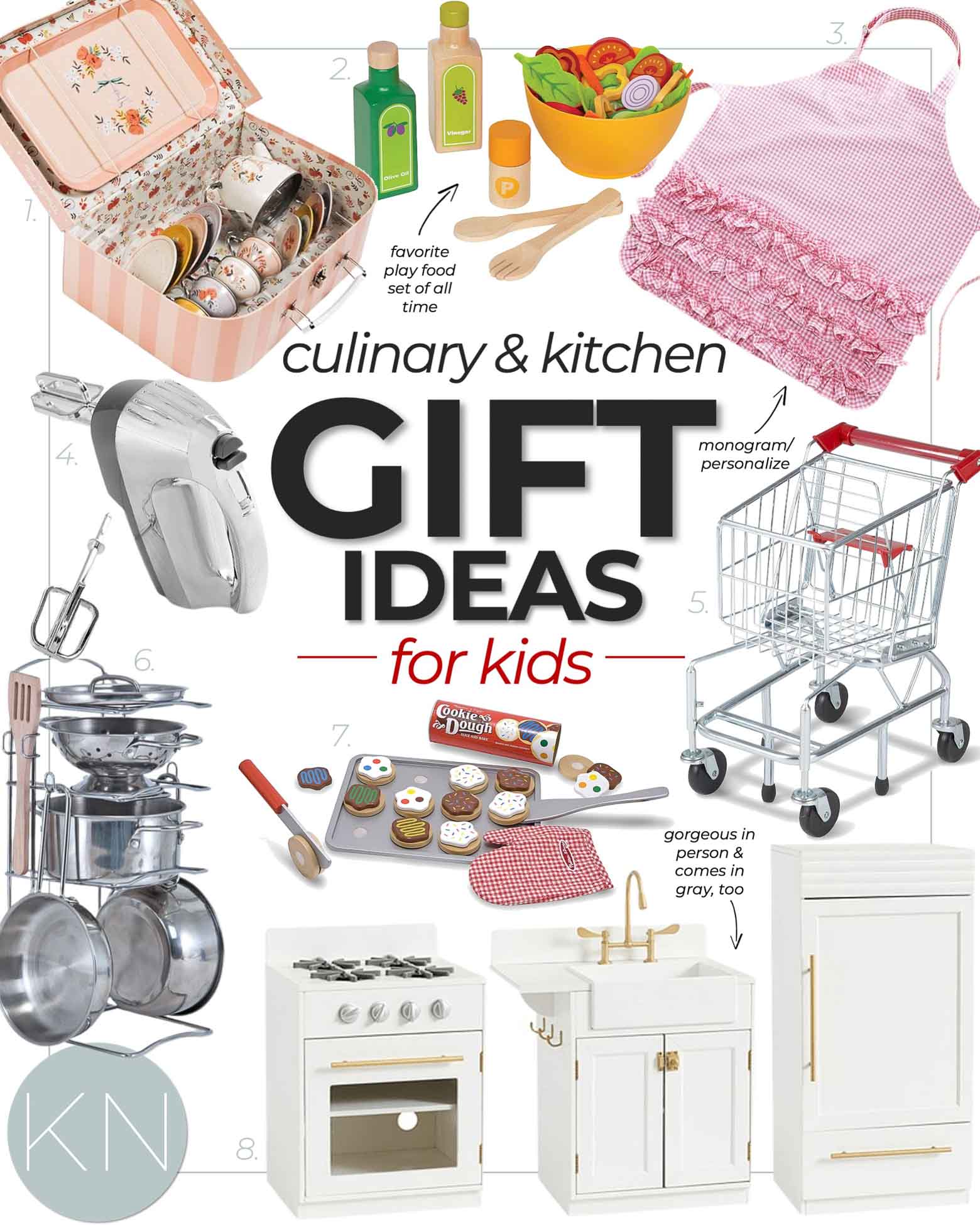 Christmas Gift Ideas for Toddlers with Kitchen & Food Play