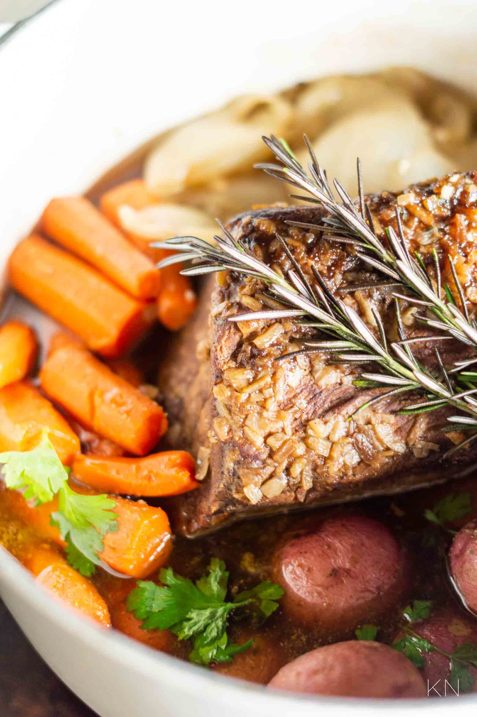 Easy Oven Pot Roast Recipe