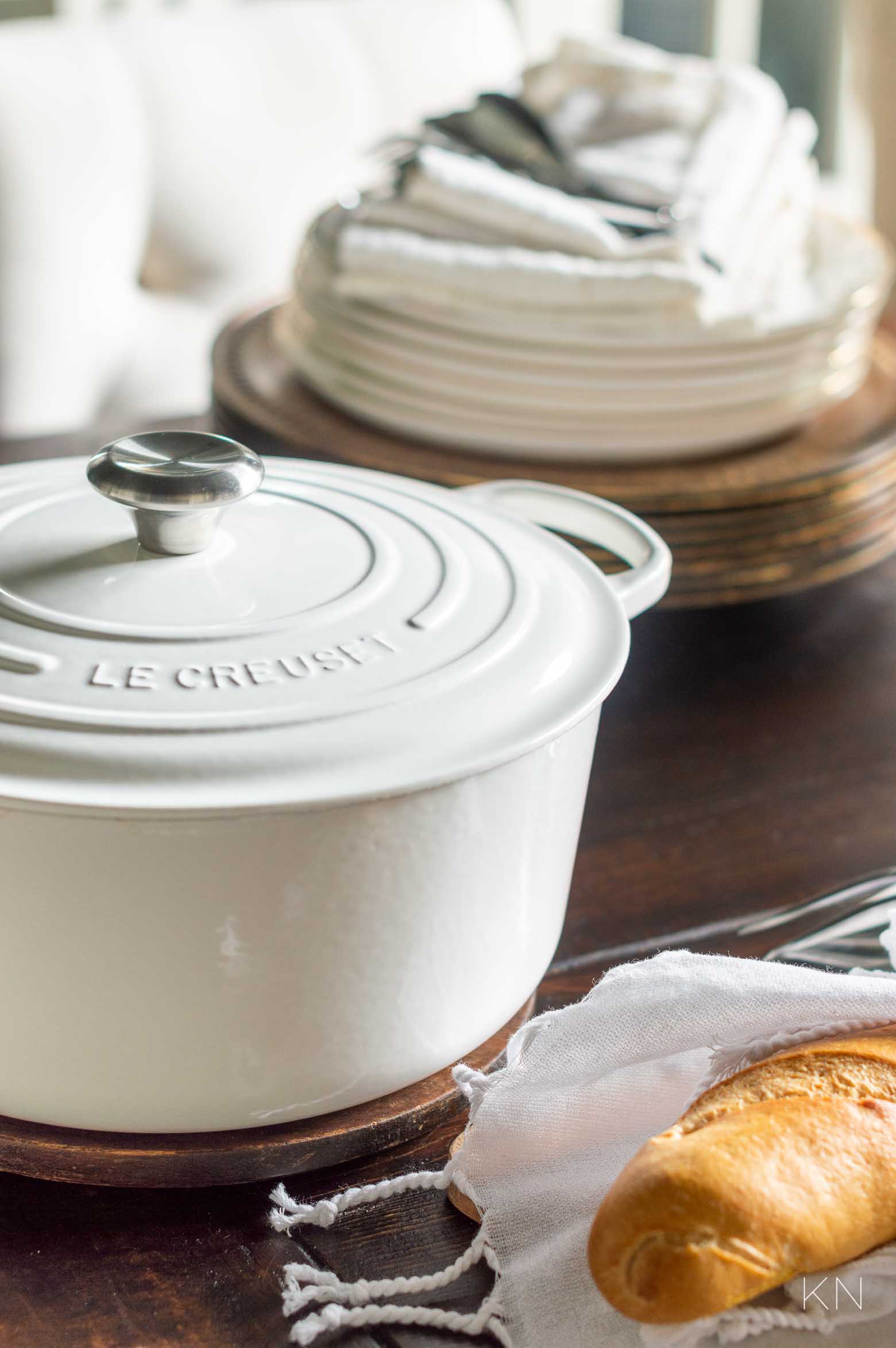 Was gifted the Le Creuset bread oven for Christmas. Tried the basic