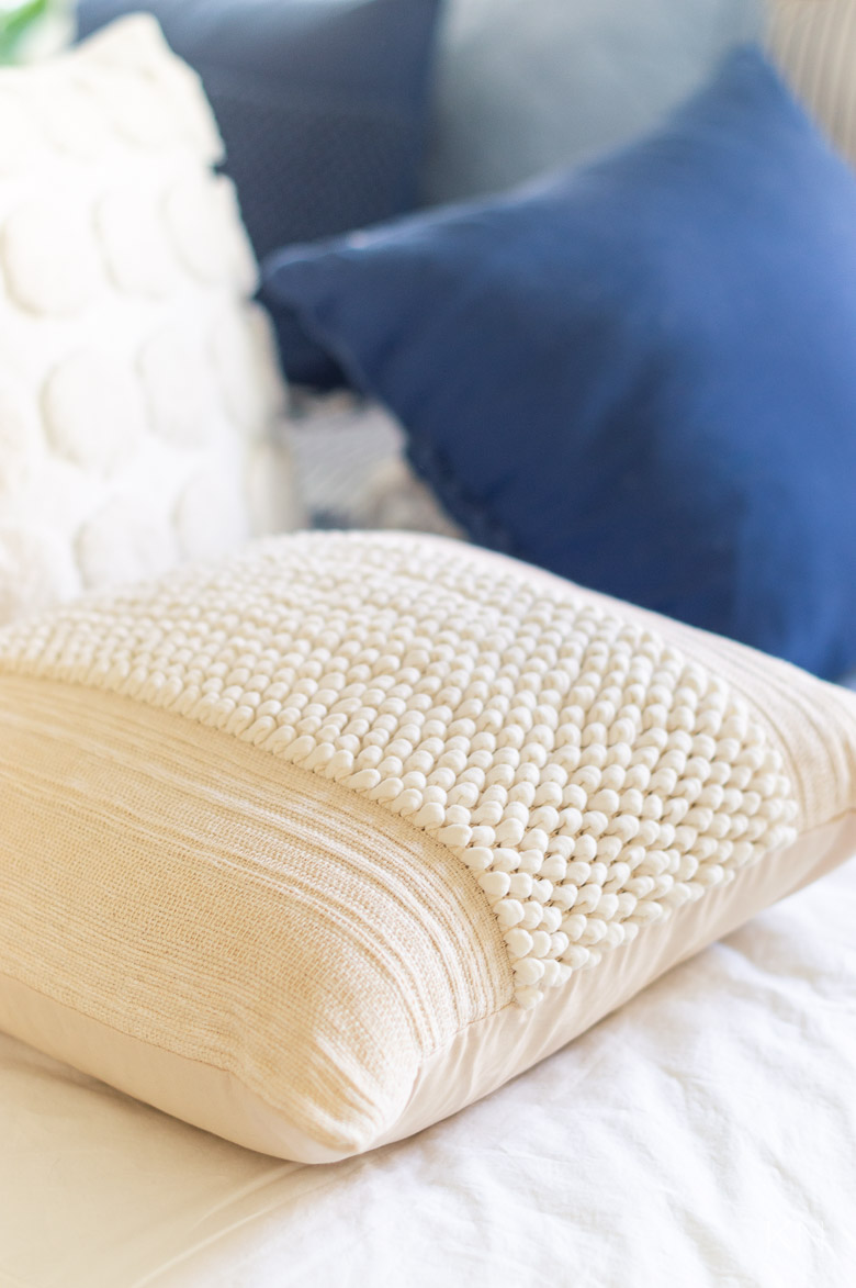 Blue & White Bedding & 7 Tips for the Perfectly Layered Bed! - Kelley Nan